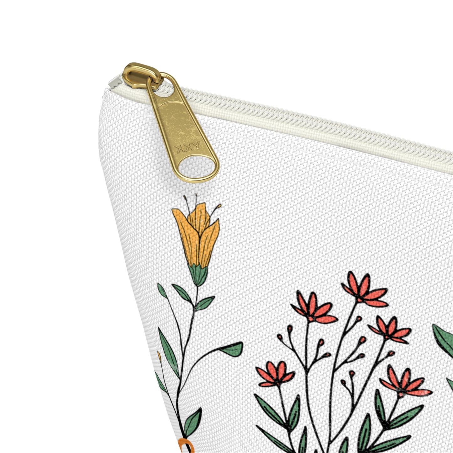 Accessory Pouch – "Enjoy The Little Things" Floral Bag