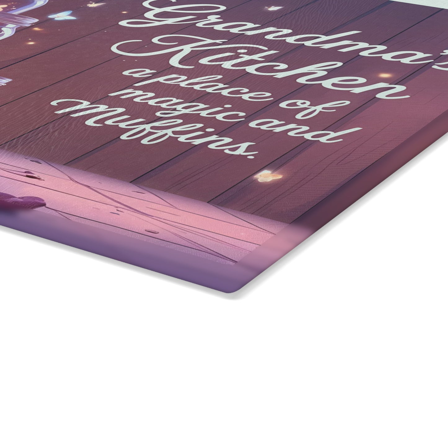 🧁 Grandma’s Kitchen Cutting Board – A Place of Magic and Muffins