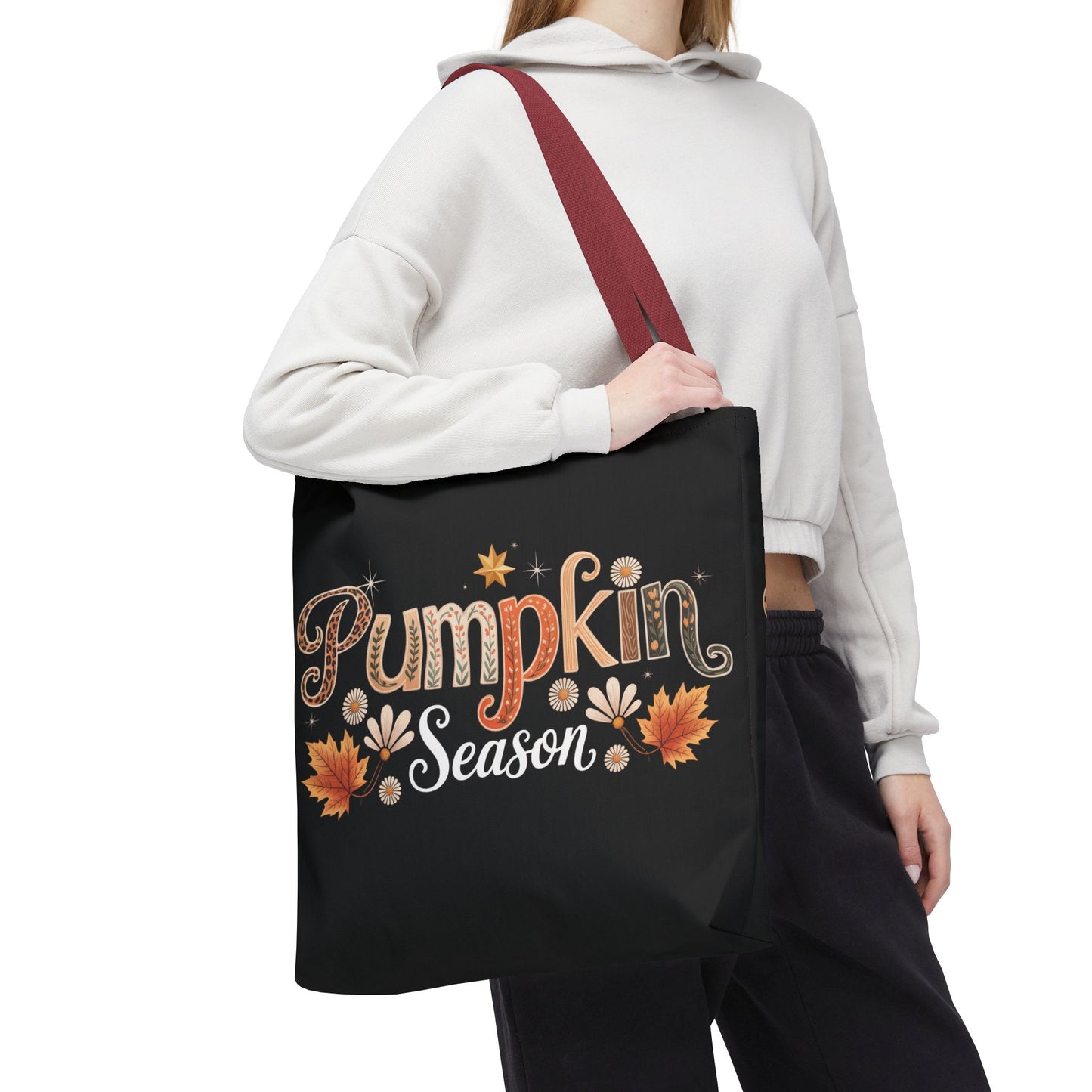 ๐ Pumpkin Season Tote Bag โ Autumn Vibes You Can Carry ๐๐
