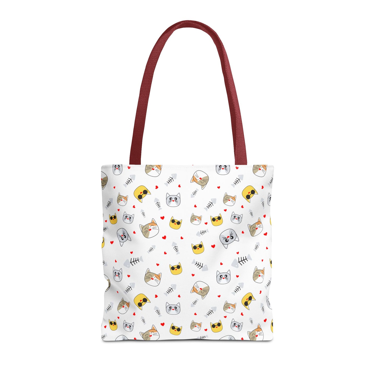 Encantador bolso de mano para amantes de los gatos: duradero, espacioso y perfecto para ir de compras, trabajar o las aventuras cotidianas.