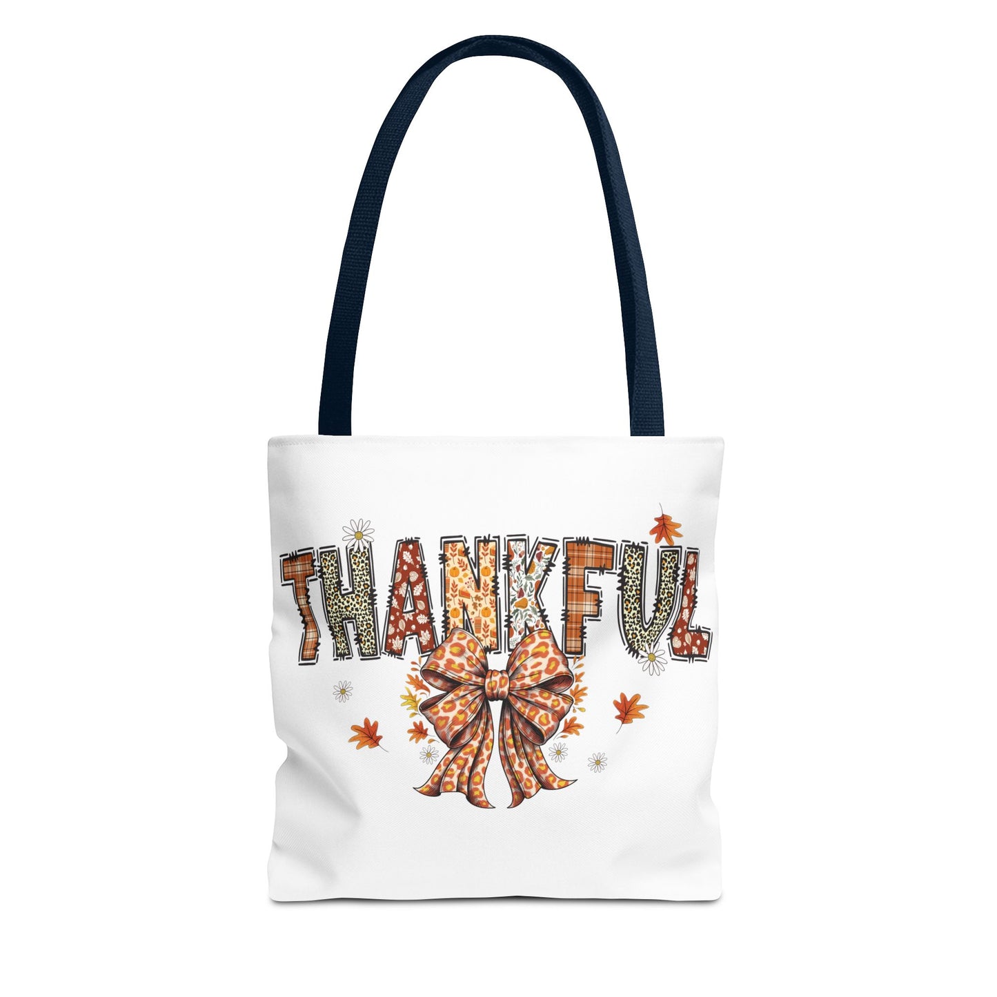 🧡 Thankful Tote Bag – Leopard Prints & Autumn Vibes in One Cozy Carryall 🍁
