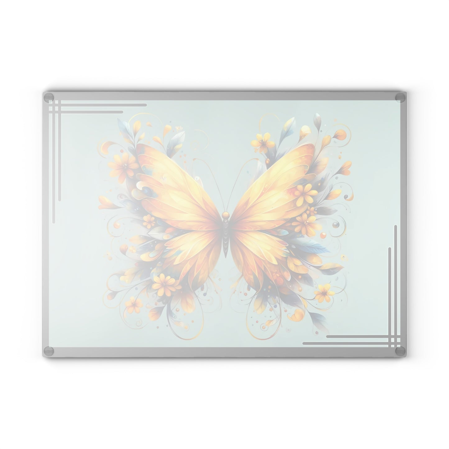 Tabla de cortar personalizada, regalo de boda, regalo de cumpleaños para mujer, nueva decoración para el hogar, tabla de cortar personalizada, diseño personalizado, mariposa, regalo personalizado para ella