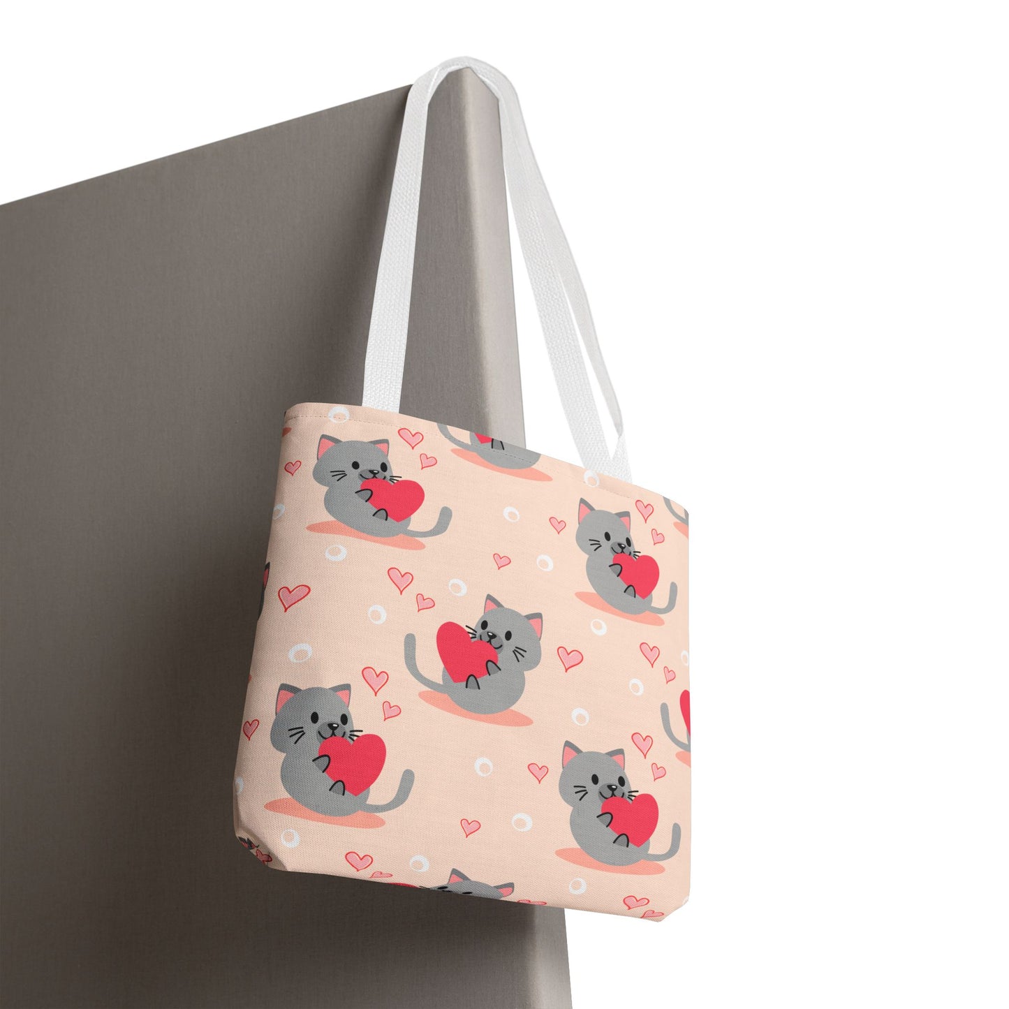 Encantador bolso de mano para amantes de los gatos: duradero, espacioso y perfecto para ir de compras, trabajar o las aventuras cotidianas.