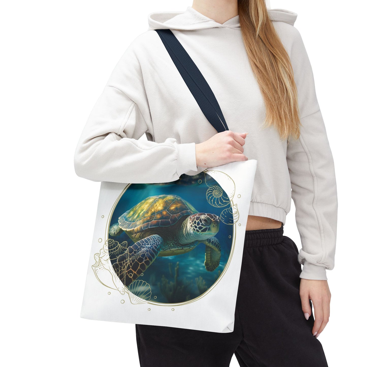 🐢 Elegante Tortuga Marina – Bolsa Ecológica para Amantes de la Naturaleza 🌊