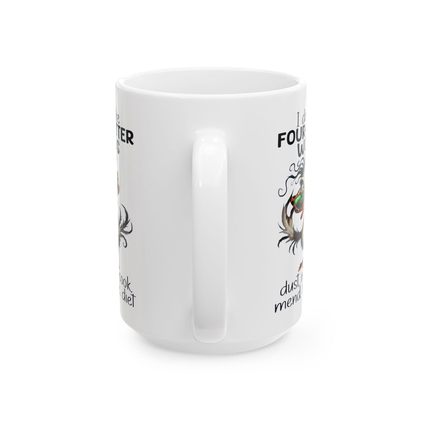 ☕ Taza de café Sassy Duck “Palabras de cuatro letras”: ¡un regalo divertido y con actitud!