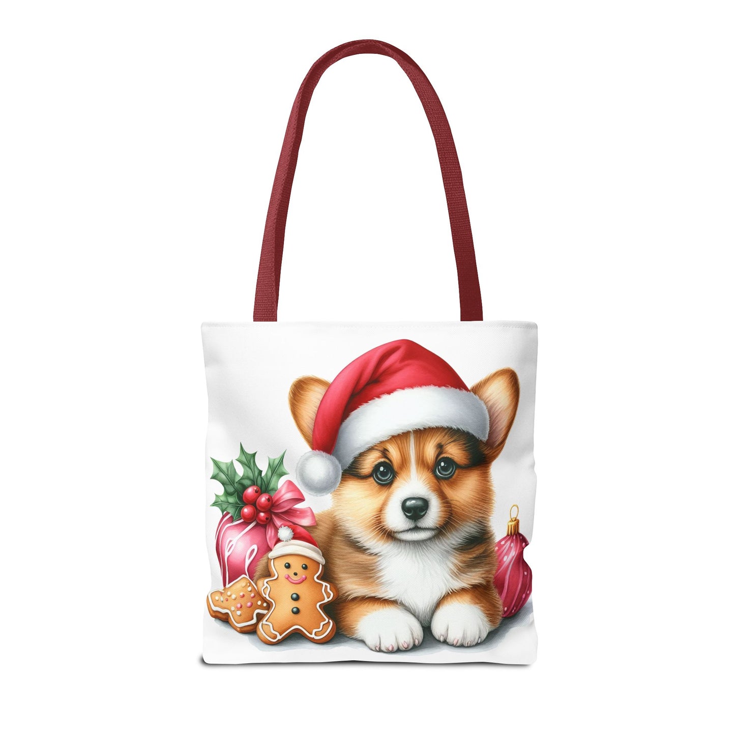 🎄 Corgi Christmas Cookie Tote – Sweet Holiday Charm for Dog Lovers 🐾