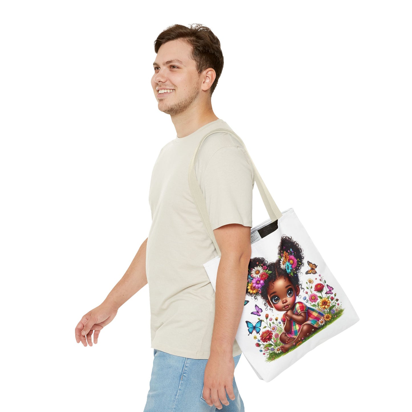🌸 Niña de las Flores – Bolso de mano adorable y colorido para todas las edades 🌼