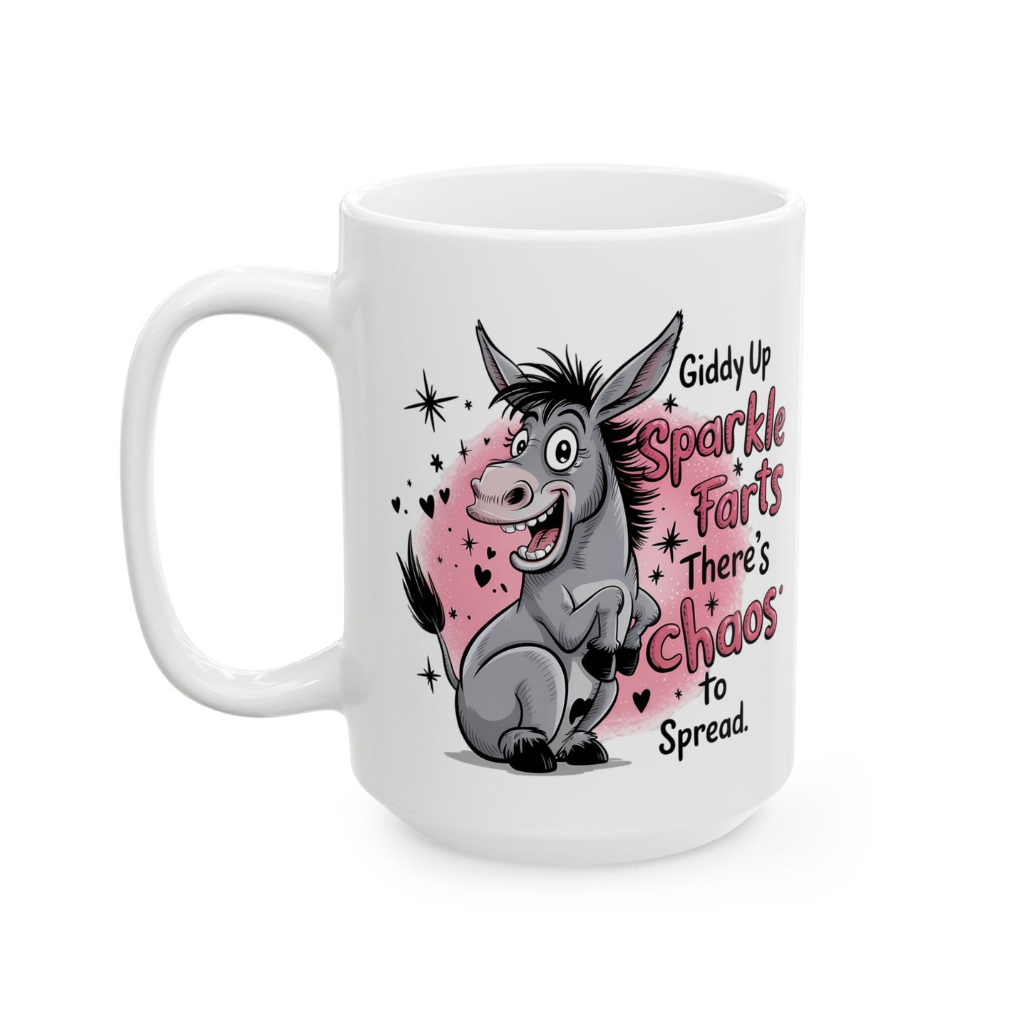 🦙 "¡Arriba, Pedos Brillantes!" – ¡Divertida taza de burro para amantes de los animales y del humor! 💫