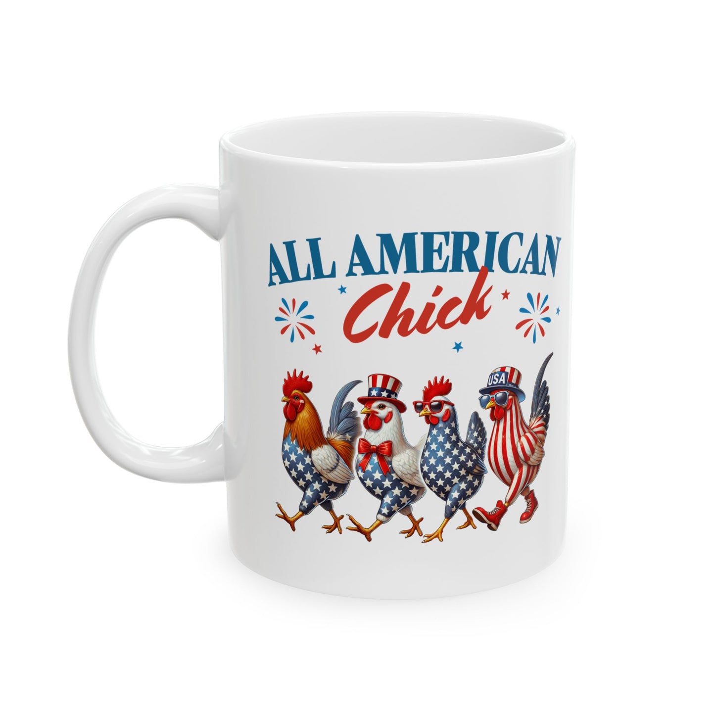 USA All American Chick – 4th of July Mug