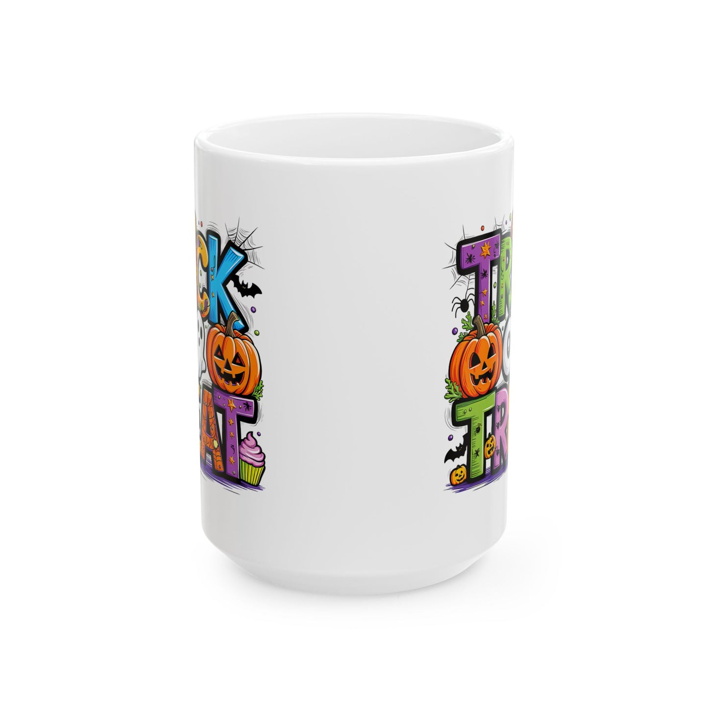 🎃 Trick or Treat Halloween Mug – Spooky Sips for Haunted Nights 👻