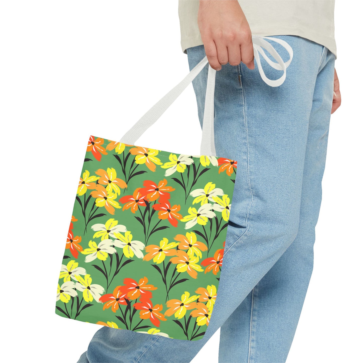 🌸 Elegante bolso tote floral: un accesorio chic y versátil para el día a día 🌿