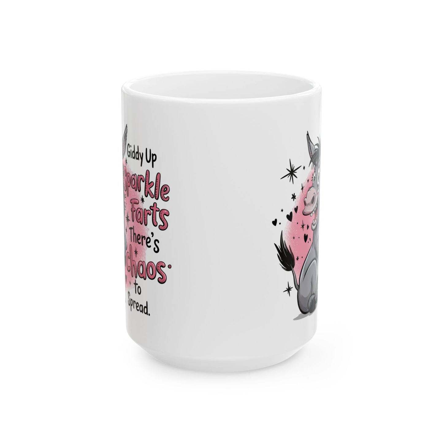 🦙 "¡Arriba, Pedos Brillantes!" – ¡Divertida taza de burro para amantes de los animales y del humor! 💫