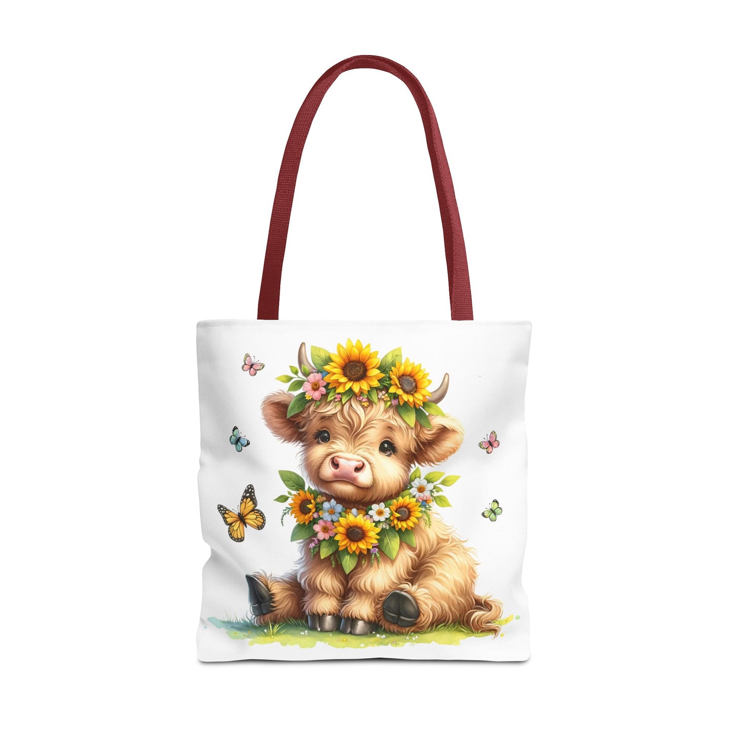 Bolsa de mano de vaca de las Tierras Altas, diseño de vaca bonito y elegante para amantes de los animales, perfecta para ir de compras, uso diario, regalo para entusiastas de las vacas y granjeros.