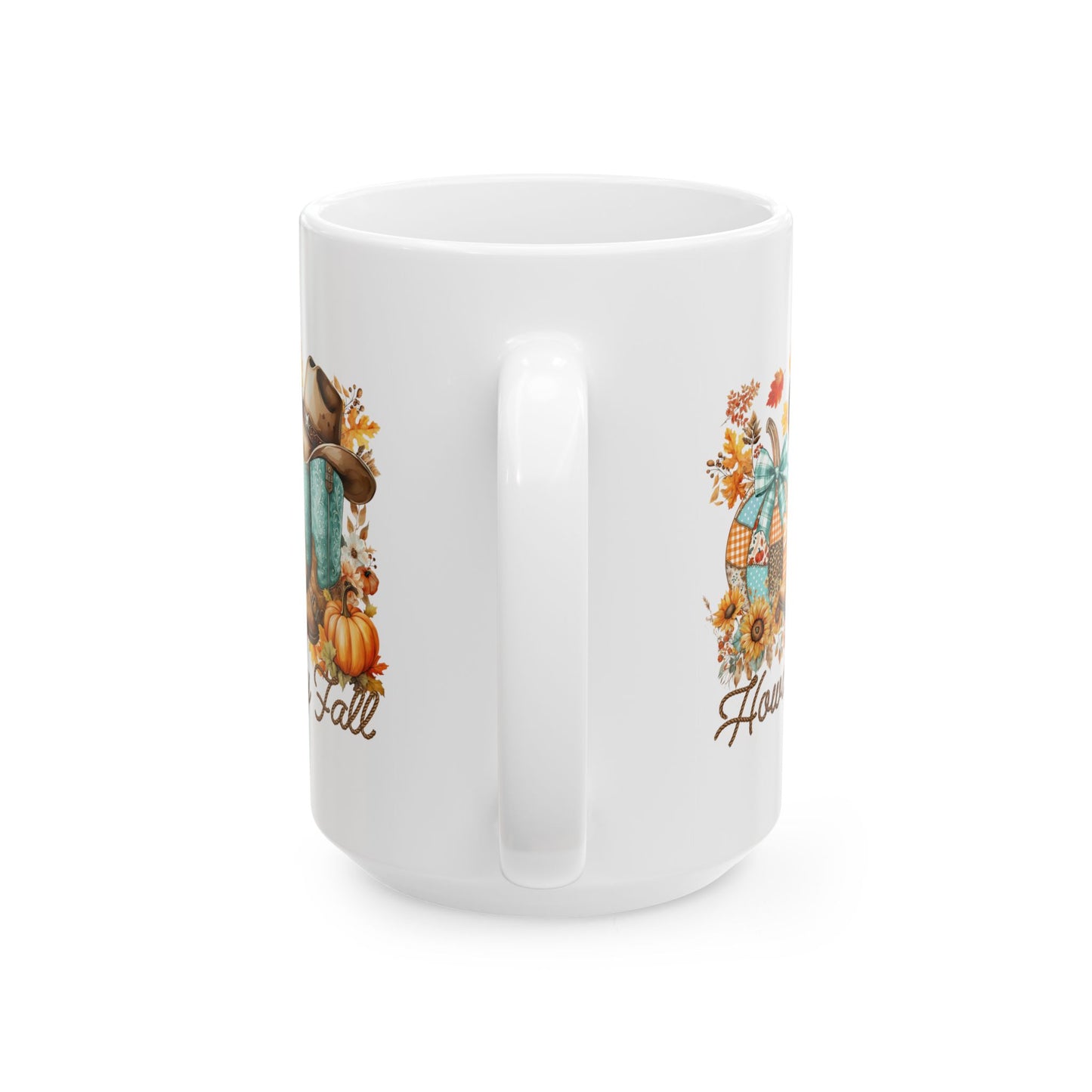🤠 Howdy Fall Cowboy Mug – Western Charm Meets Autumn Glow 🍁🎃