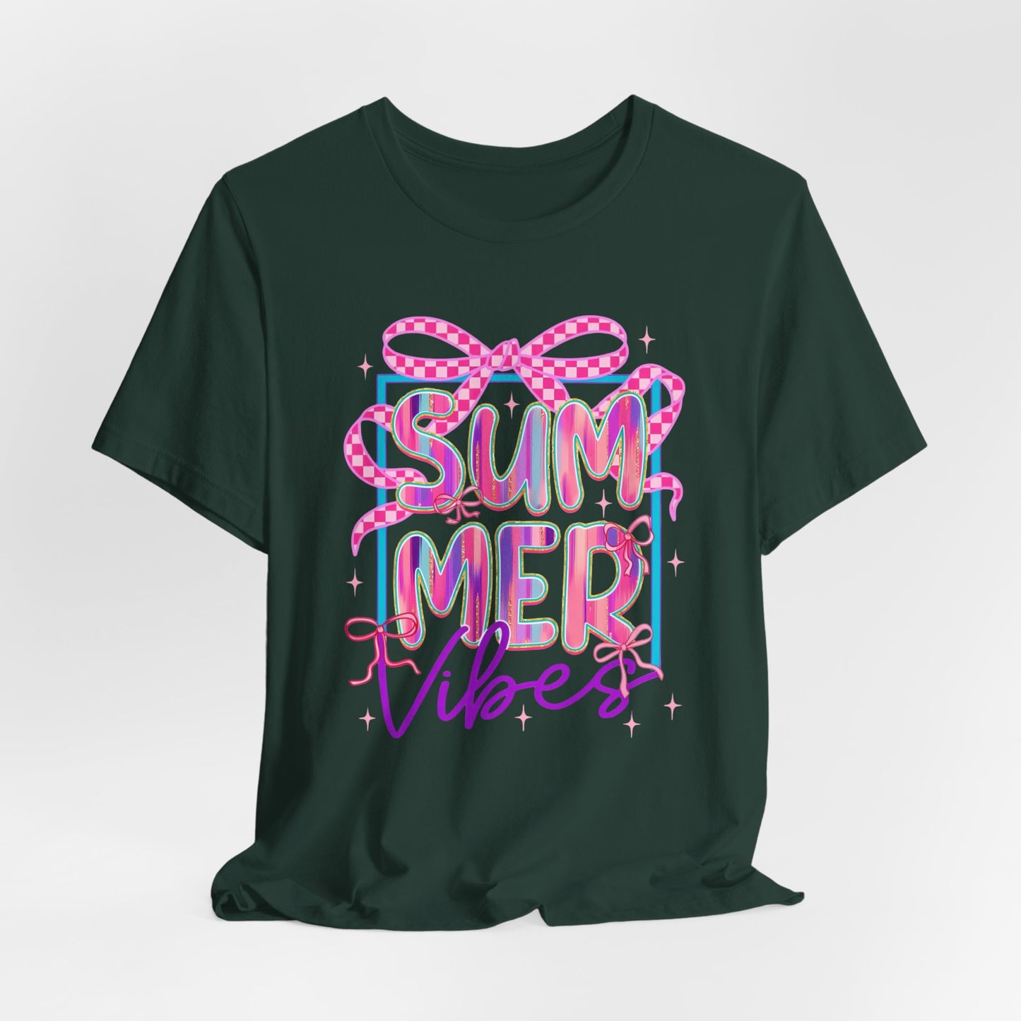 ☀️ Camiseta Summer Vibes: una camiseta gráfica bonita y cómoda para días de playa, barbacoas y vacaciones.