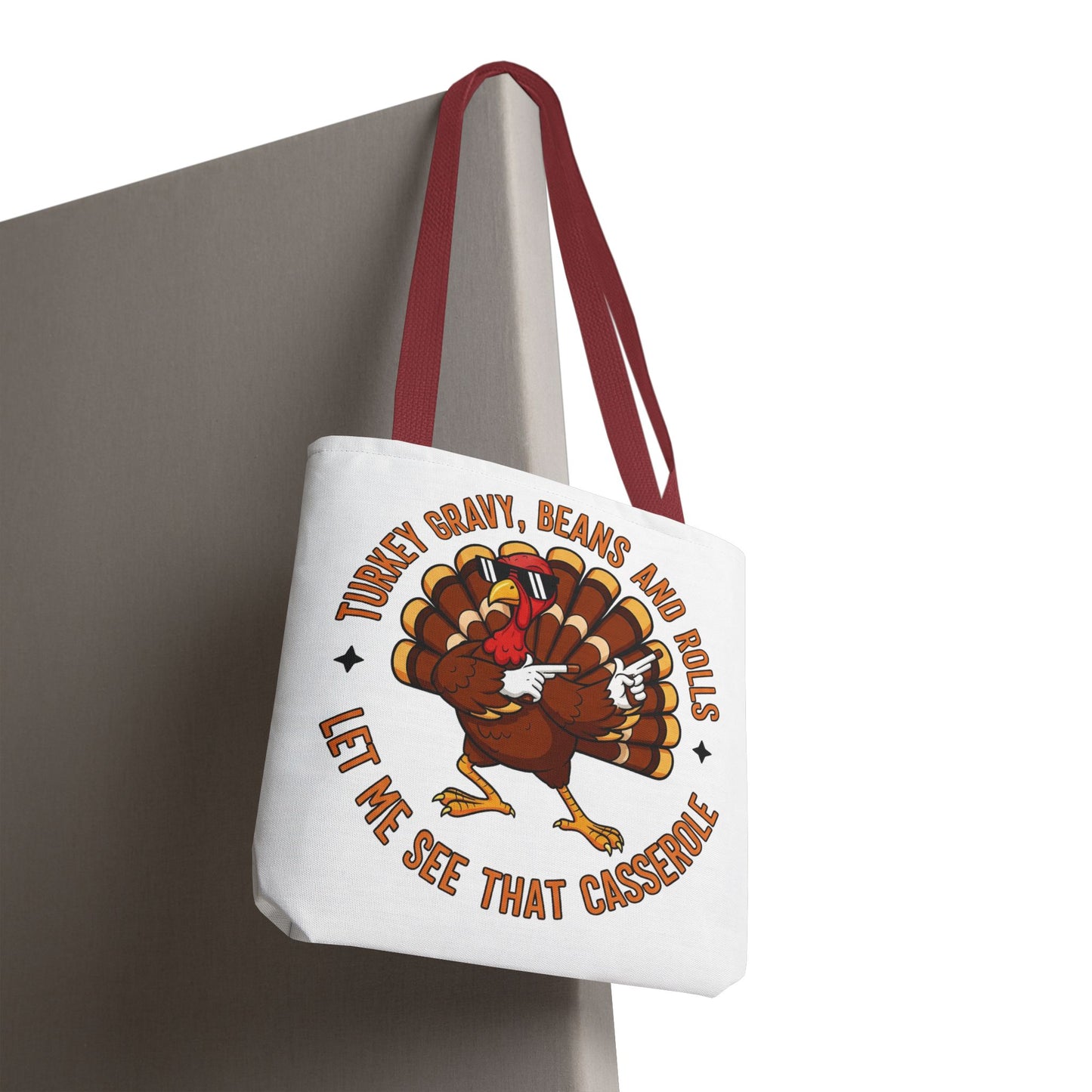 🦃 Thanksgiving Turkey Tote Bag – Let Me See That Casserole Style 🍠🎶