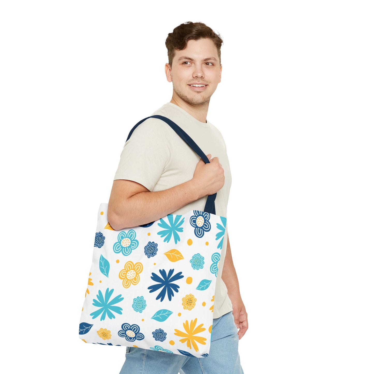 🌸 Elegante bolso tote floral: un accesorio chic y versátil para el día a día 🌿