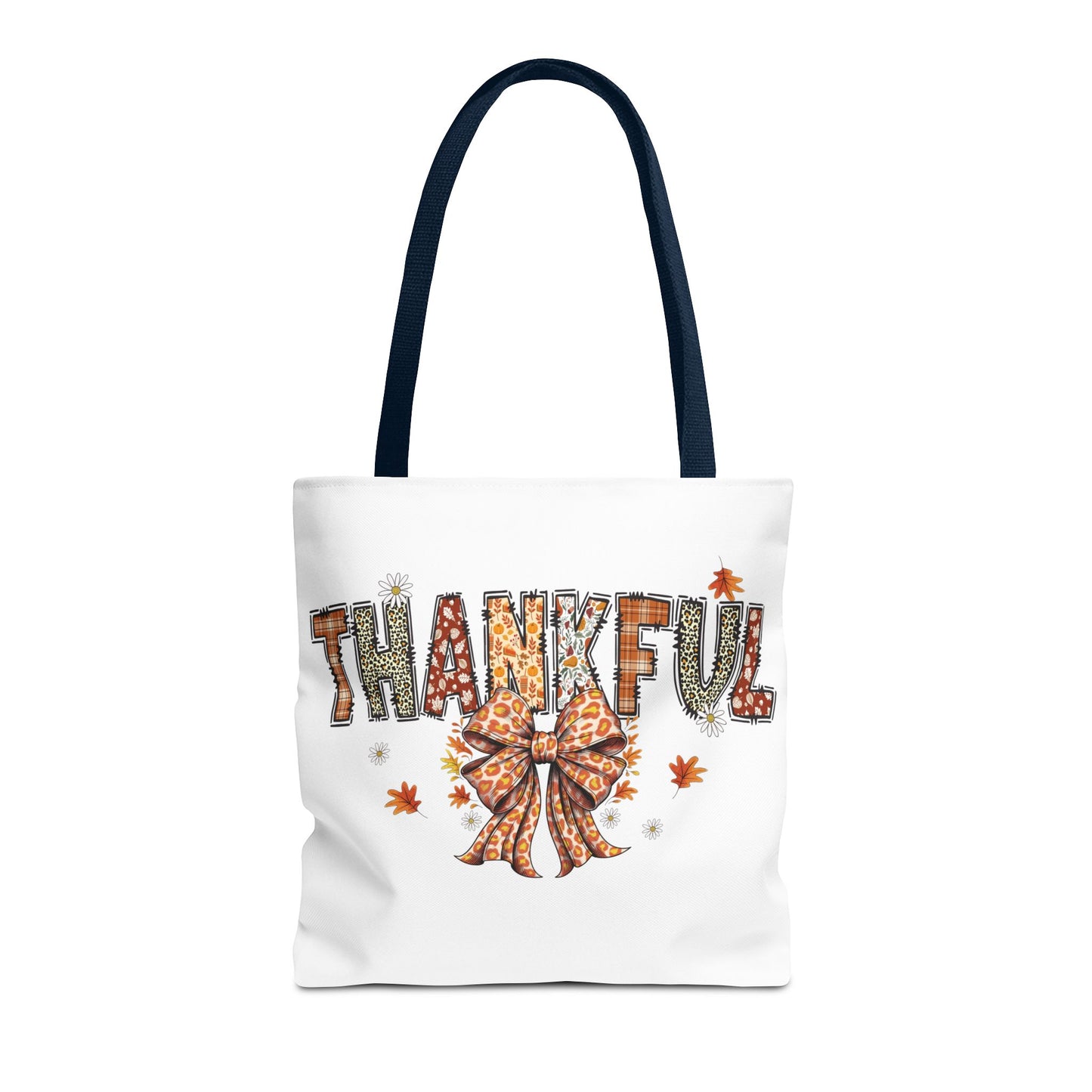 🧡 Thankful Tote Bag – Leopard Prints & Autumn Vibes in One Cozy Carryall 🍁