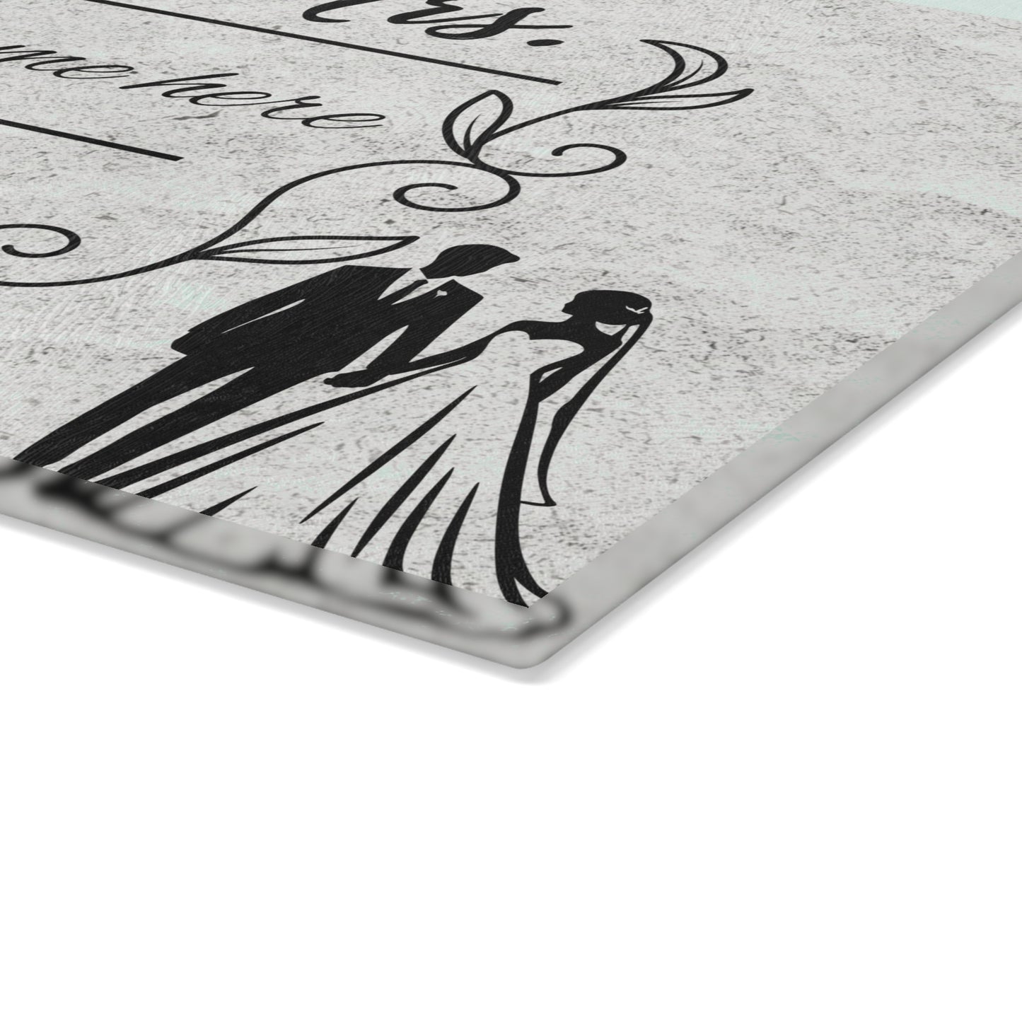 Tabla de cortar personalizada para boda de Sr. y Sra.: un elegante recuerdo para recién casados