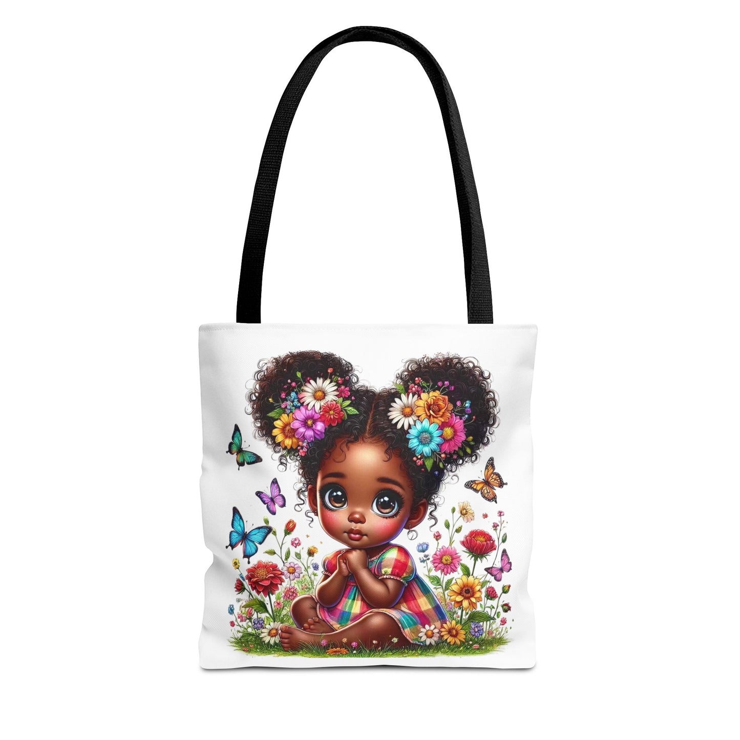 🌸 Niña de las Flores – Bolso de mano adorable y colorido para todas las edades 🌼