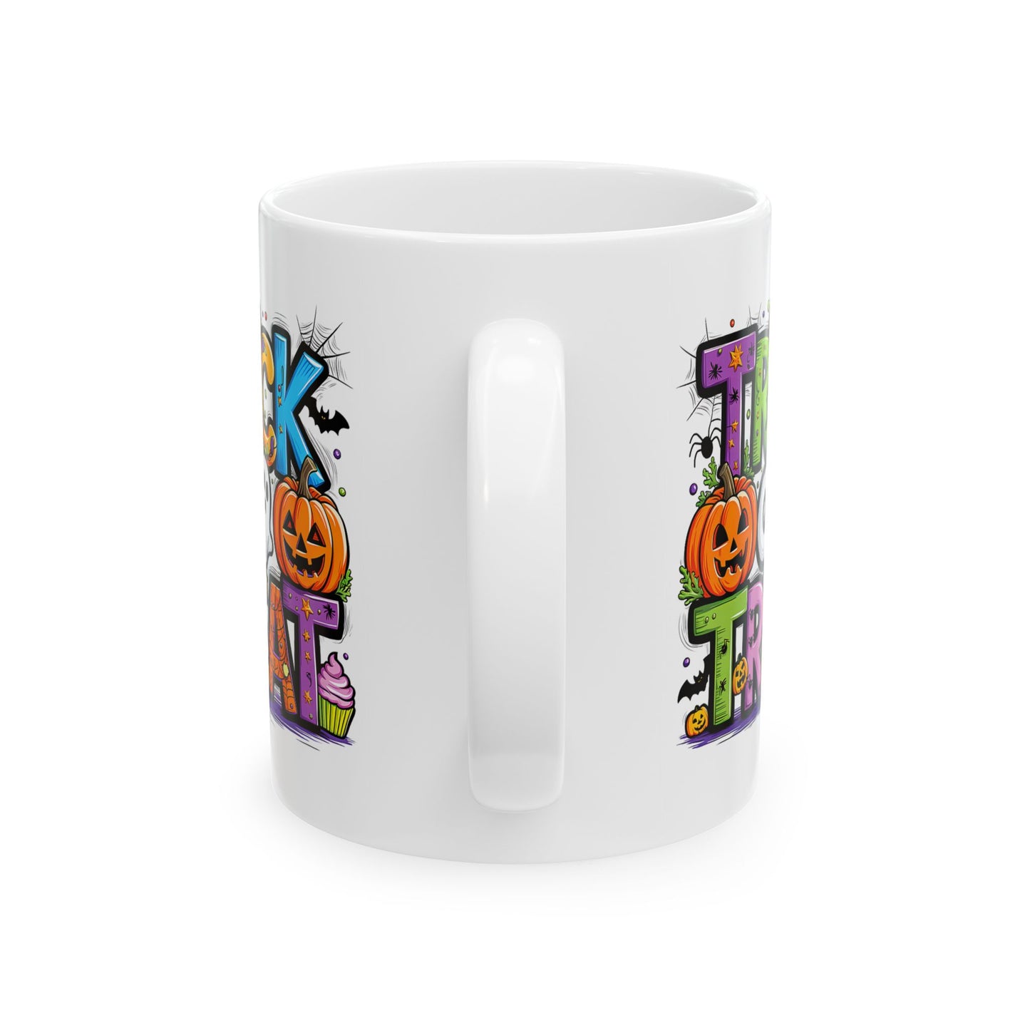 🎃 Trick or Treat Halloween Mug – Spooky Sips for Haunted Nights 👻