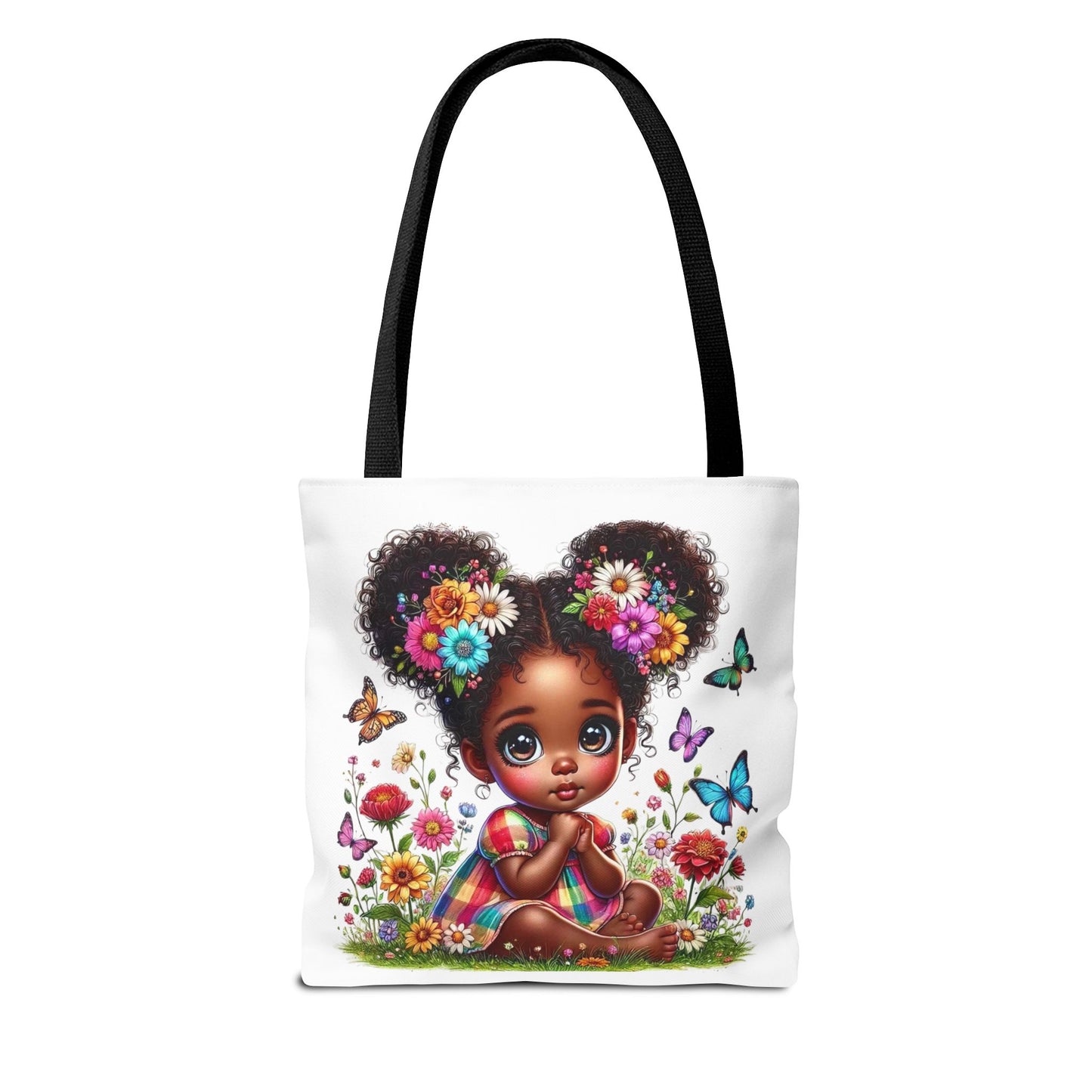 🌸 Niña de las Flores – Bolso de mano adorable y colorido para todas las edades 🌼