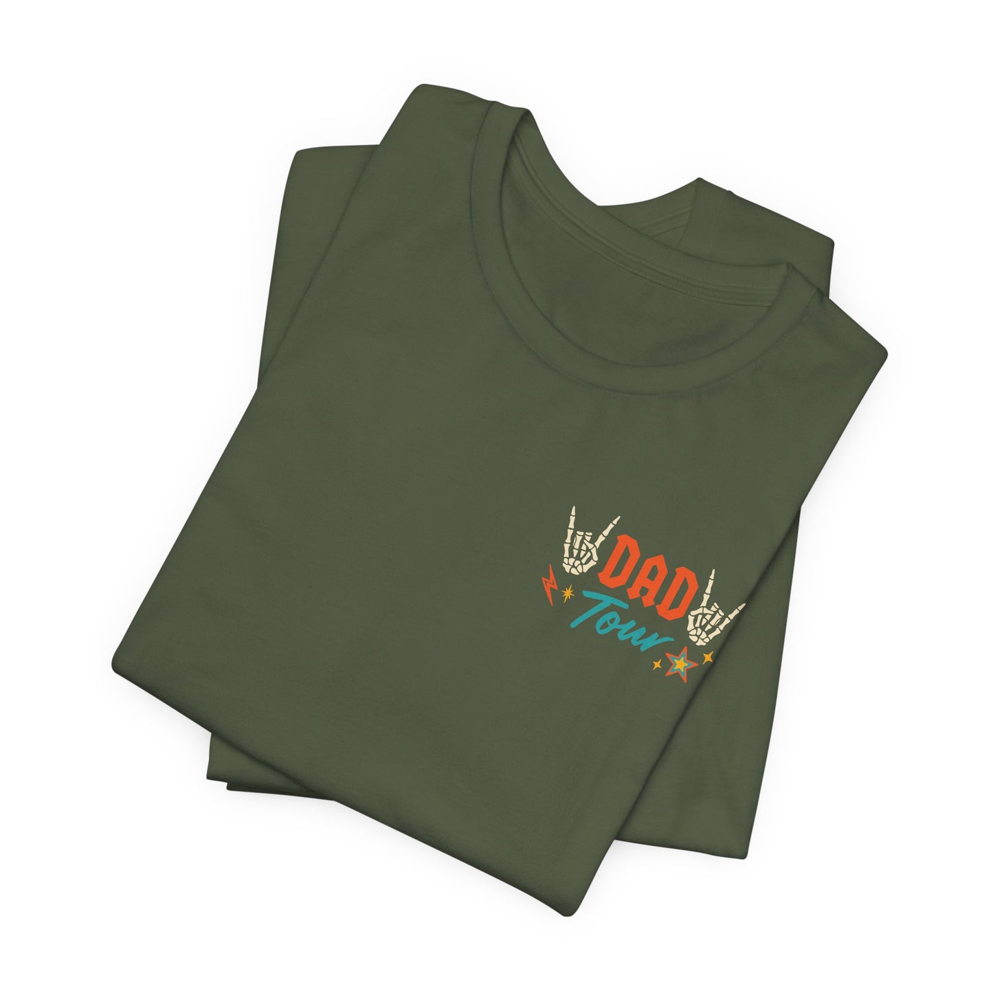 🎤 DAD TOUR – Camiseta divertida para papá inspirada en un concierto