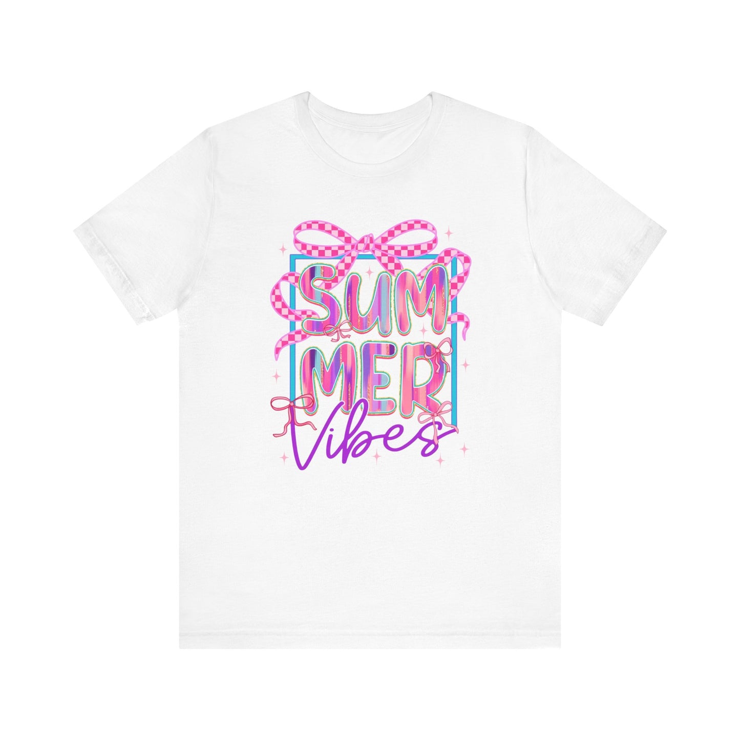 ☀️ Camiseta Summer Vibes: una camiseta gráfica bonita y cómoda para días de playa, barbacoas y vacaciones.