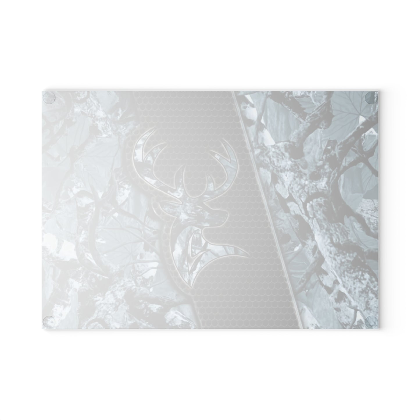 🦌 Blue Camo Deer Cutting Board – Rugged Style Meets Rustic Utility for the Modern Outdoorsman