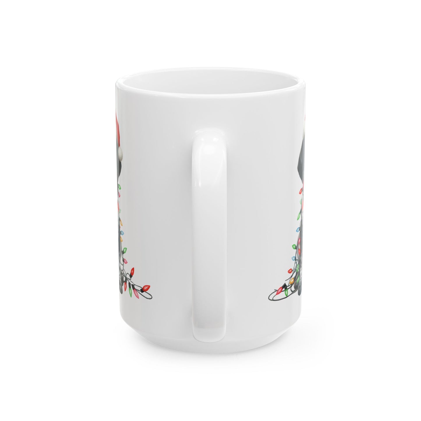 🎄 German Shorthair Pointer Christmas Mug – Holiday Cheer with a Santa Pup Twist ☕️