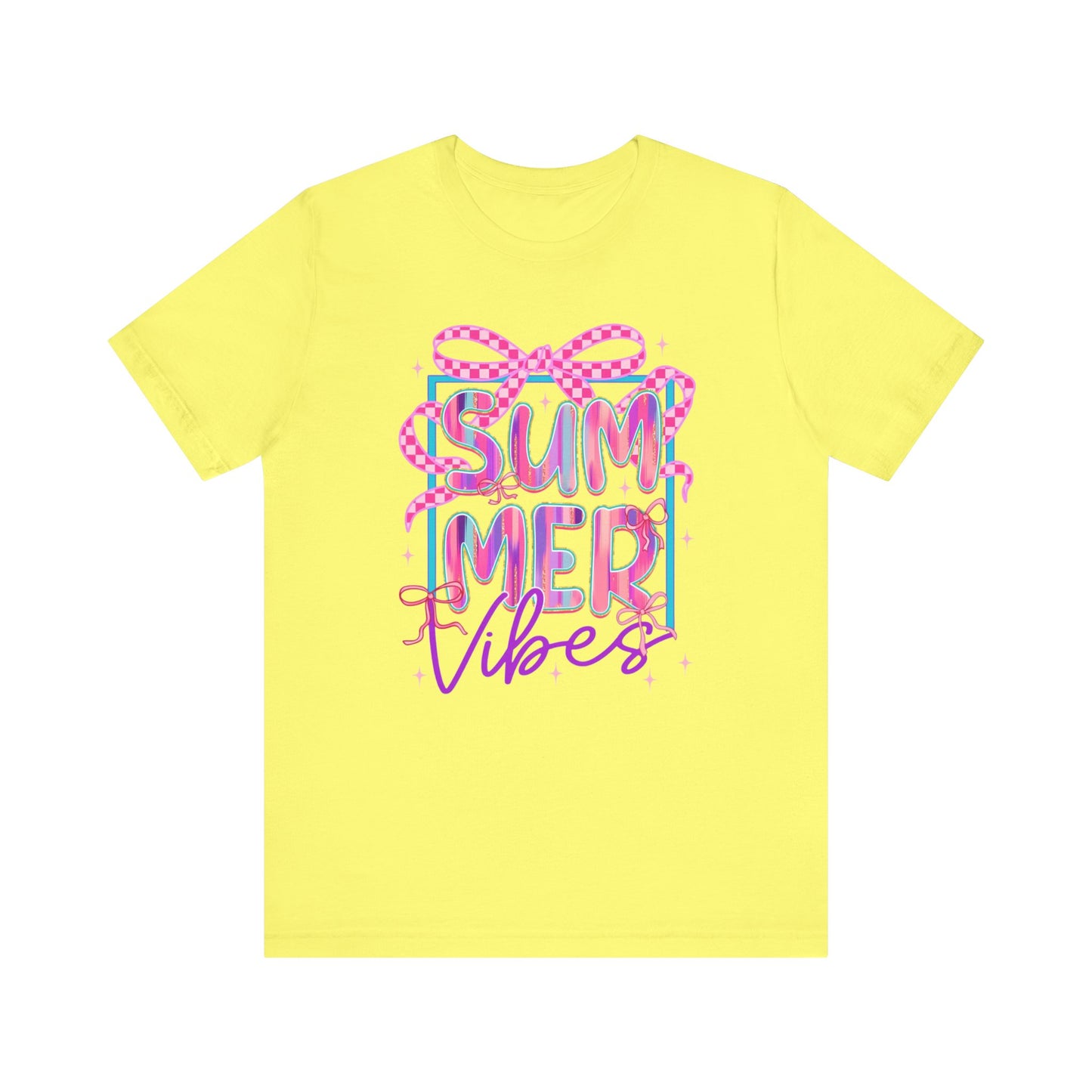 ☀️ Camiseta Summer Vibes: una camiseta gráfica bonita y cómoda para días de playa, barbacoas y vacaciones.