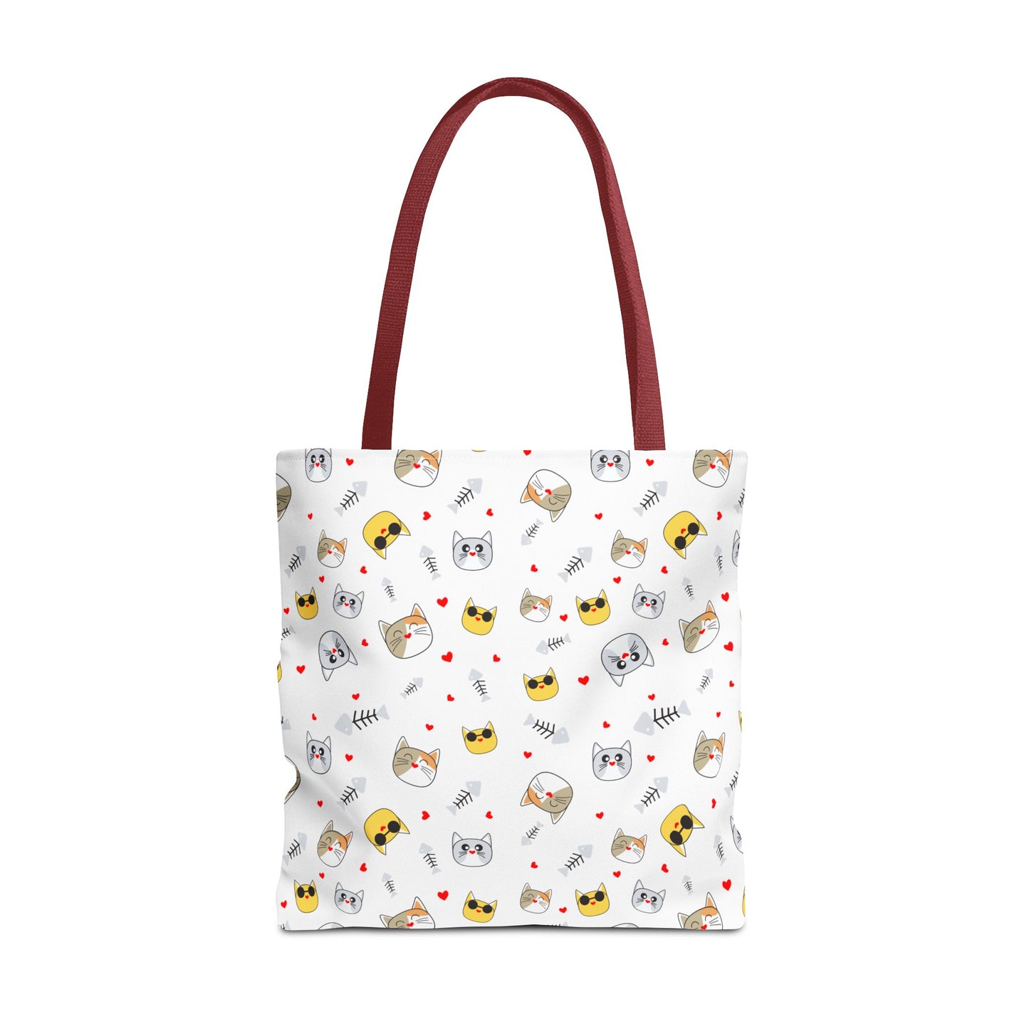 Encantador bolso de mano para amantes de los gatos: duradero, espacioso y perfecto para ir de compras, trabajar o las aventuras cotidianas.