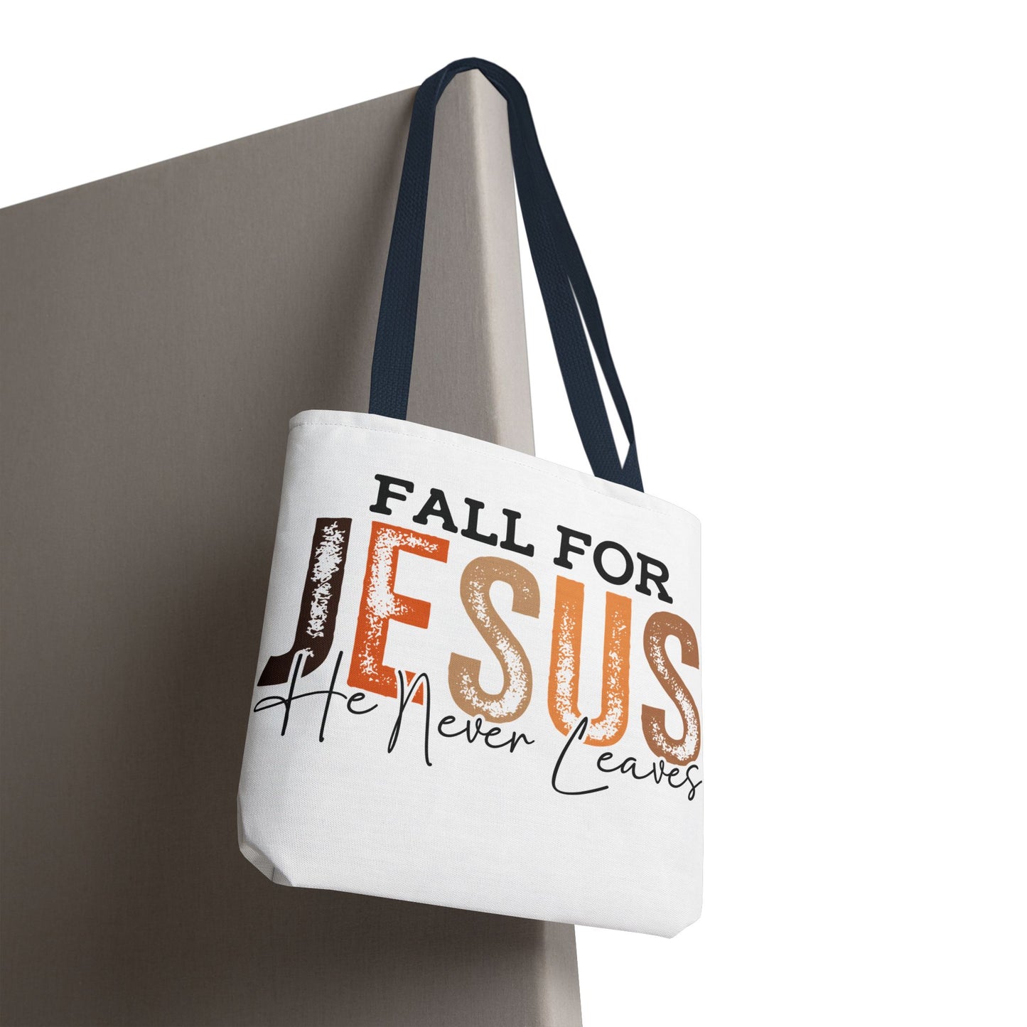 🙏 Fall for Jesus Tote Bag – Faith, Style & Autumn Charm 🍂👜