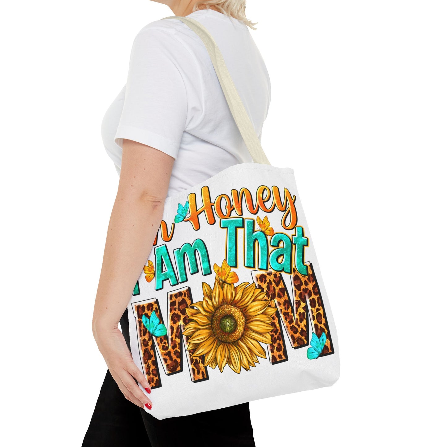 Bolsa de tela "Ay, cariño, soy esa mamá" - Vida de mamá atrevida, divertida y sin complejos