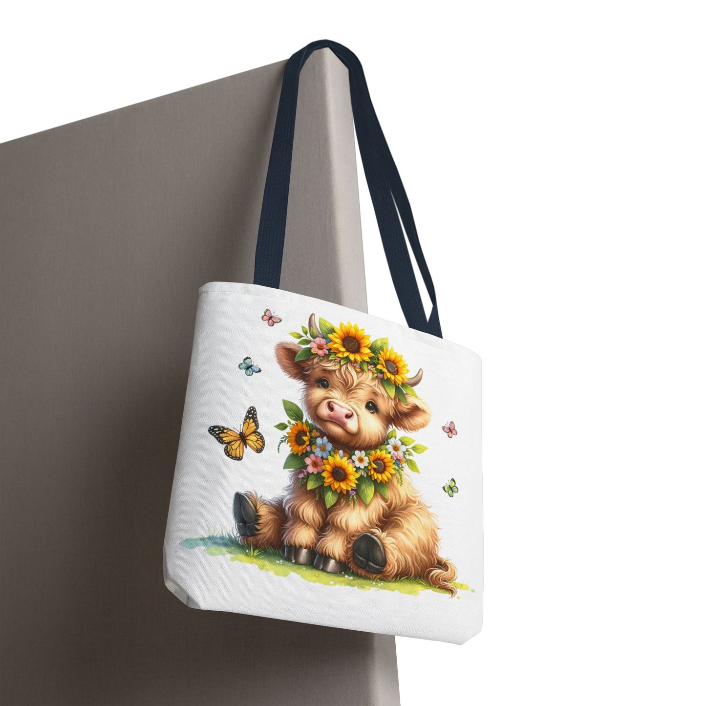Bolsa de mano de vaca de las Tierras Altas, diseño de vaca bonito y elegante para amantes de los animales, perfecta para ir de compras, uso diario, regalo para entusiastas de las vacas y granjeros.