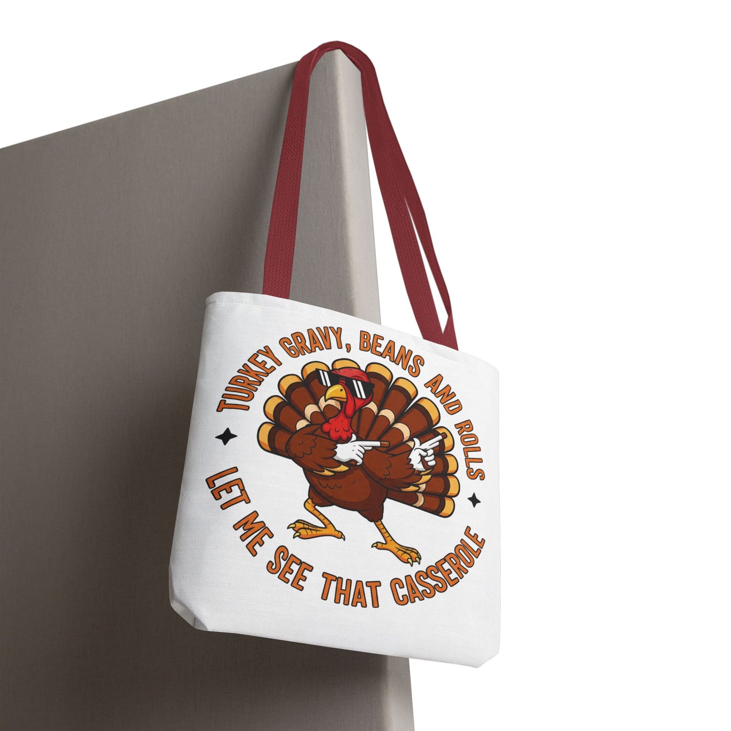 🦃 Thanksgiving Turkey Tote Bag – Let Me See That Casserole Style 🍠🎶