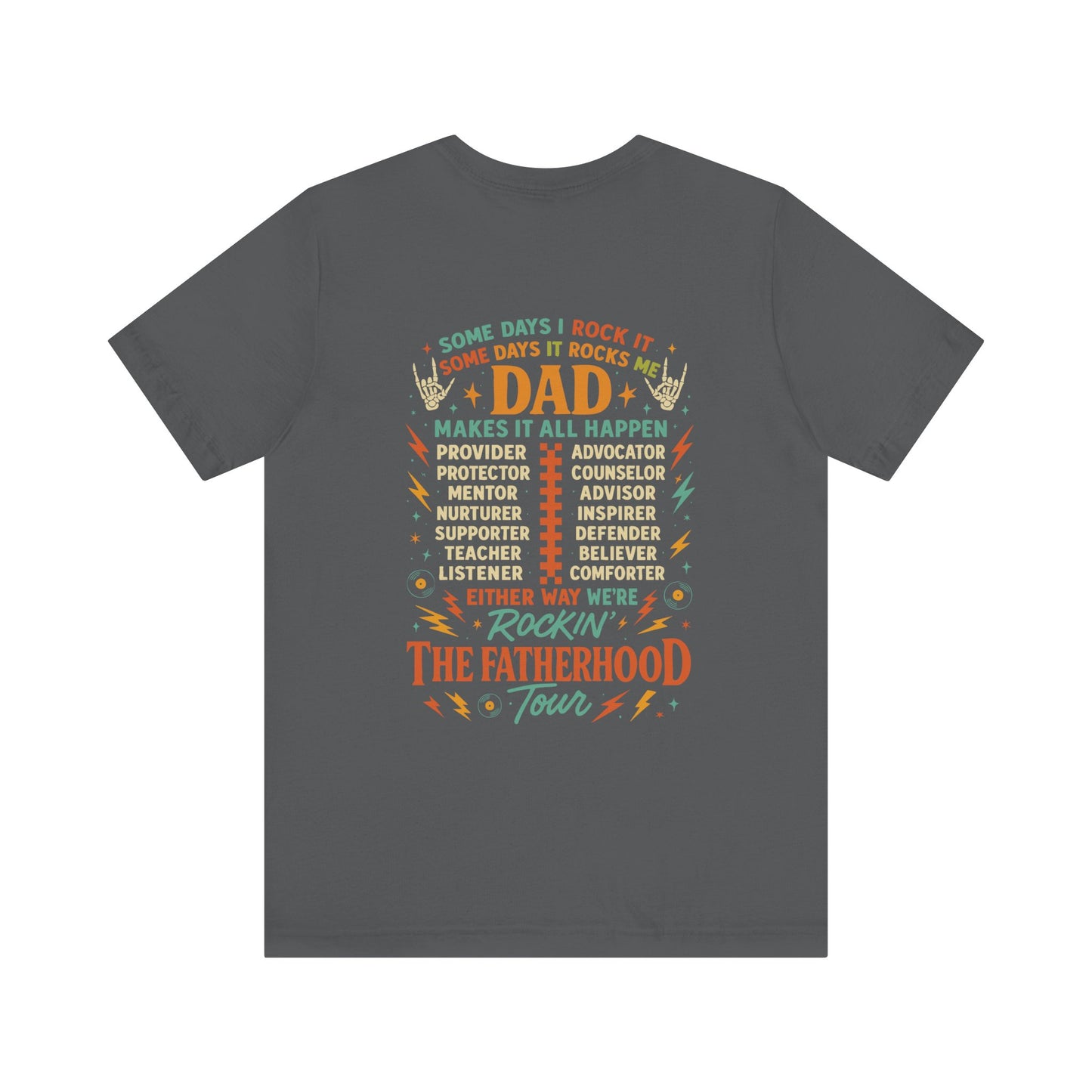 🎤 DAD TOUR – Camiseta divertida para papá inspirada en un concierto