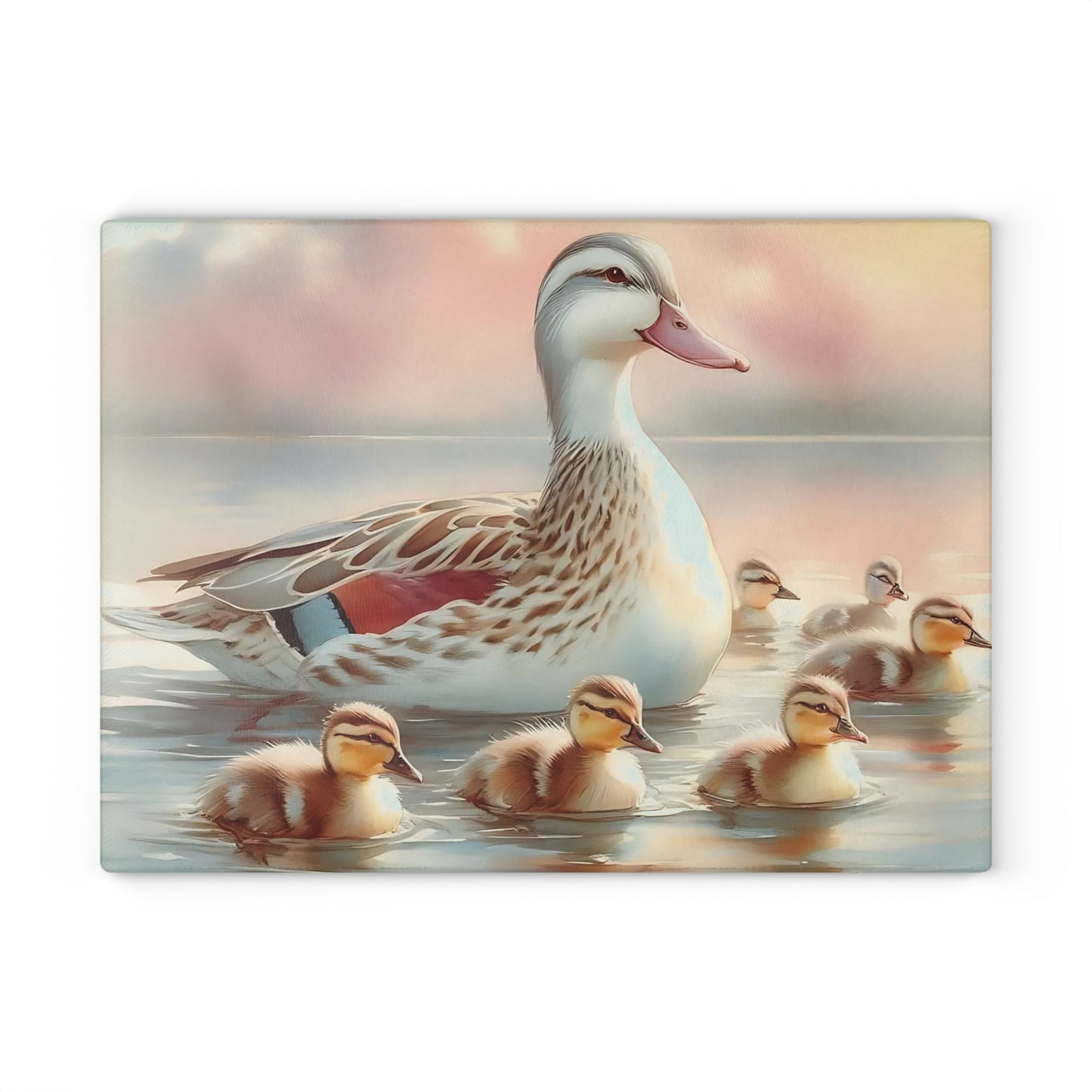 Tabla de cortar de vidrio con forma de pato, regalo de cocina único, tabla de charcutería, regalo para chef, regalo de aniversario, regalo de boda, utensilios de cocina, personalizado