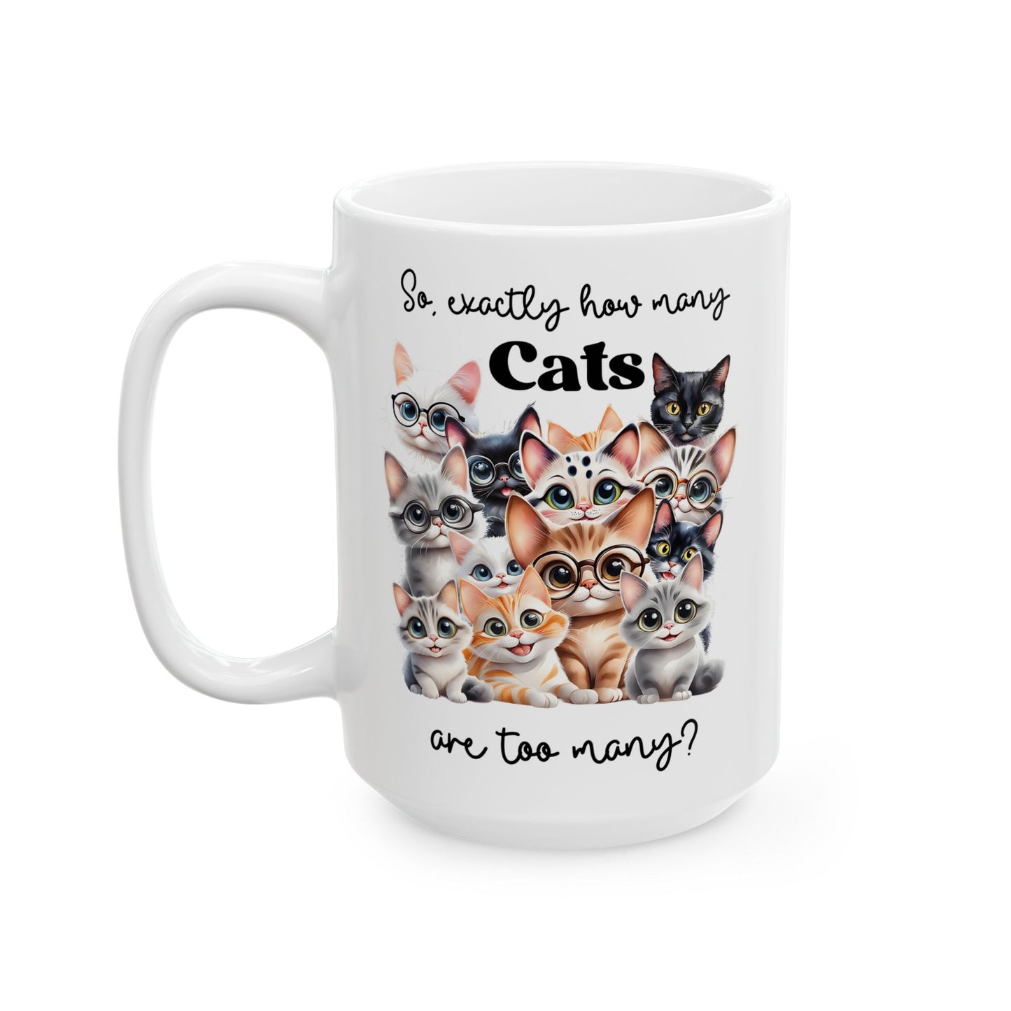 🐾 Cat Squad – Taza de café con diseño de gato, adorable y divertida, para amantes de los gatos 🐱