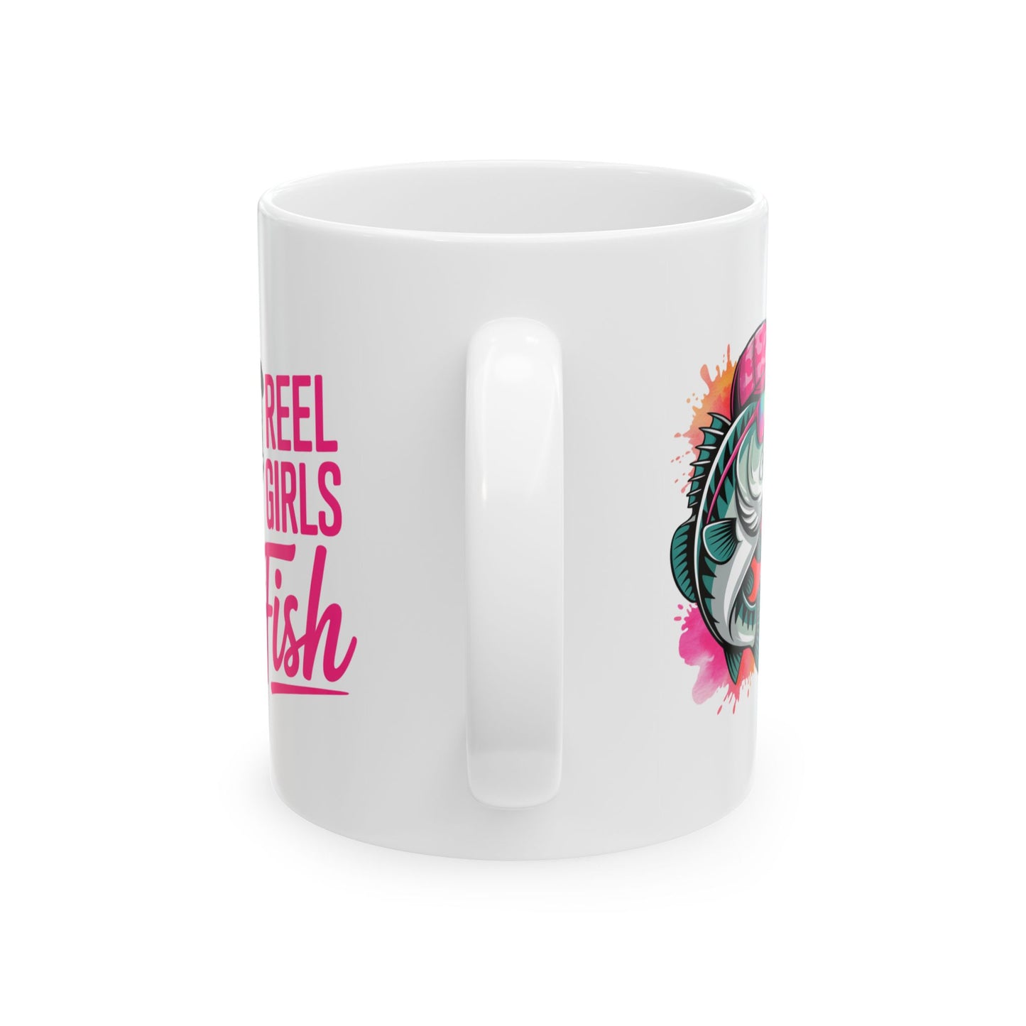 🎣 Reel Girls Fish Mug – Fierce, Fun & Full of Sass 💕🐟