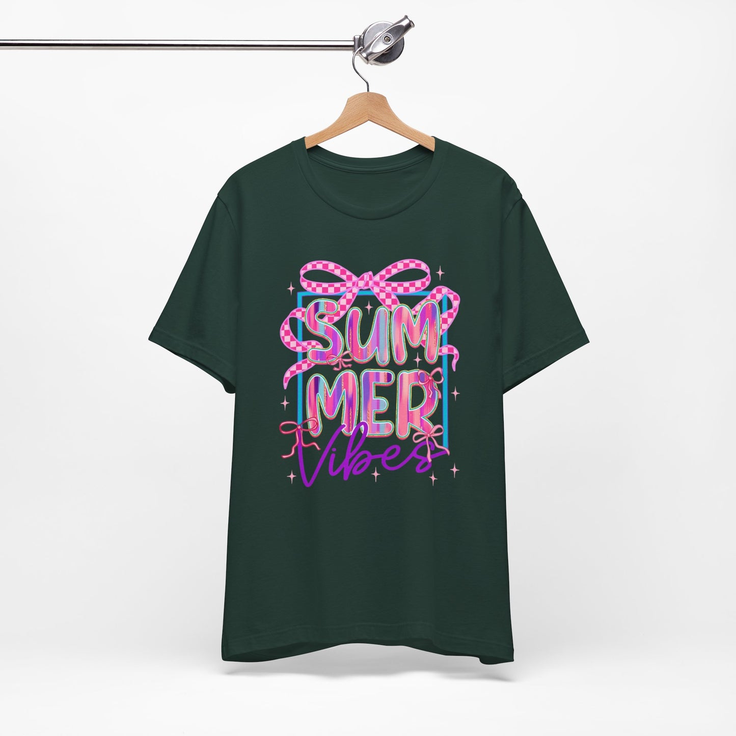 ☀️ Camiseta Summer Vibes: una camiseta gráfica bonita y cómoda para días de playa, barbacoas y vacaciones.