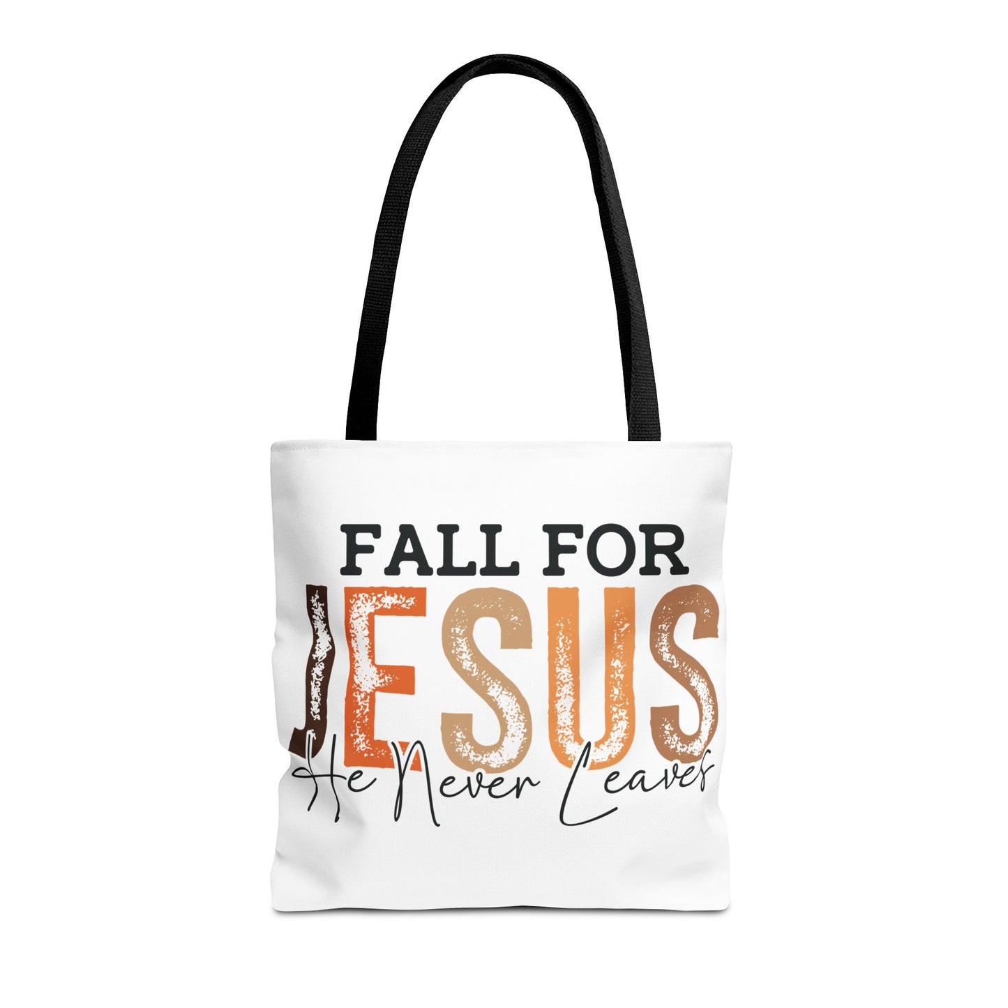 🙏 Fall for Jesus Tote Bag – Faith, Style & Autumn Charm 🍂👜
