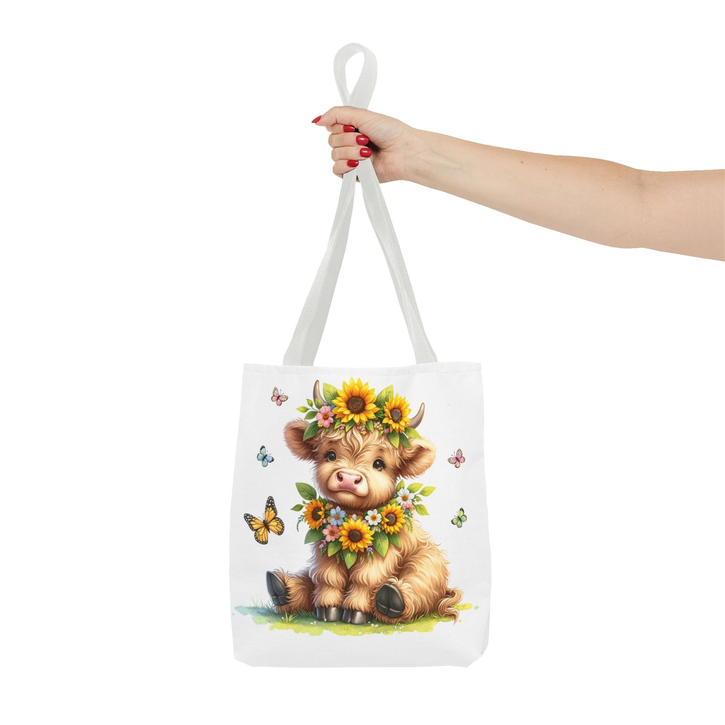 Bolsa de mano de vaca de las Tierras Altas, diseño de vaca bonito y elegante para amantes de los animales, perfecta para ir de compras, uso diario, regalo para entusiastas de las vacas y granjeros.