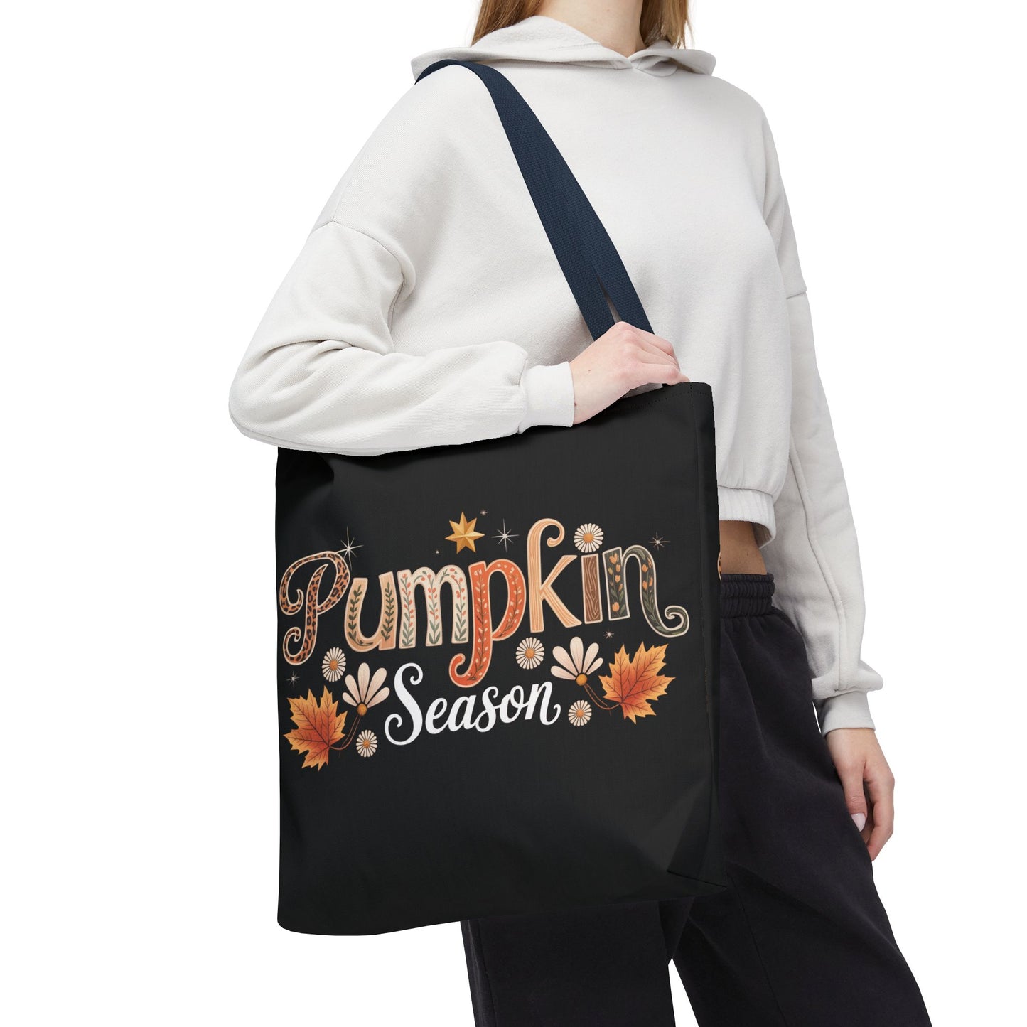 ๐ Pumpkin Season Tote Bag โ Autumn Vibes You Can Carry ๐๐