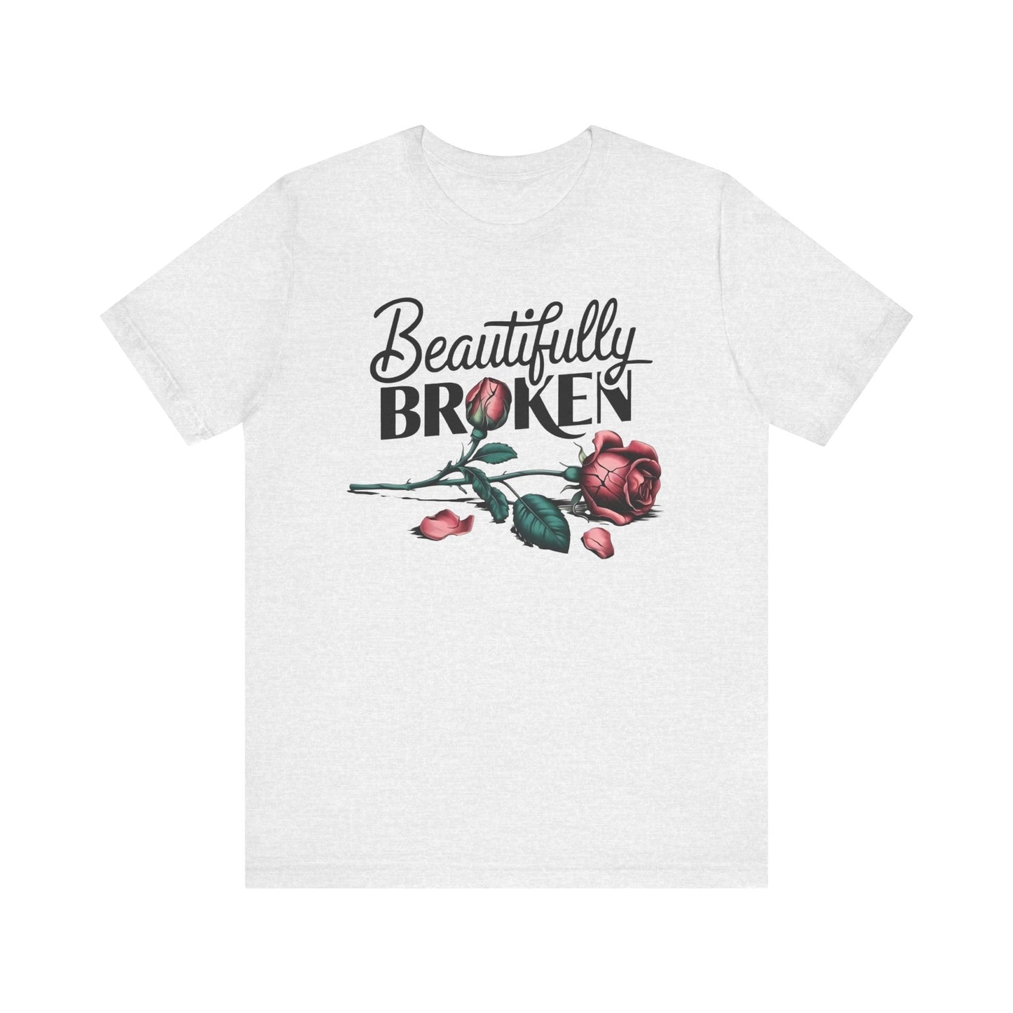 Camiseta Rosa “Beautifully Broken”: una camiseta empoderante con una elegancia suave