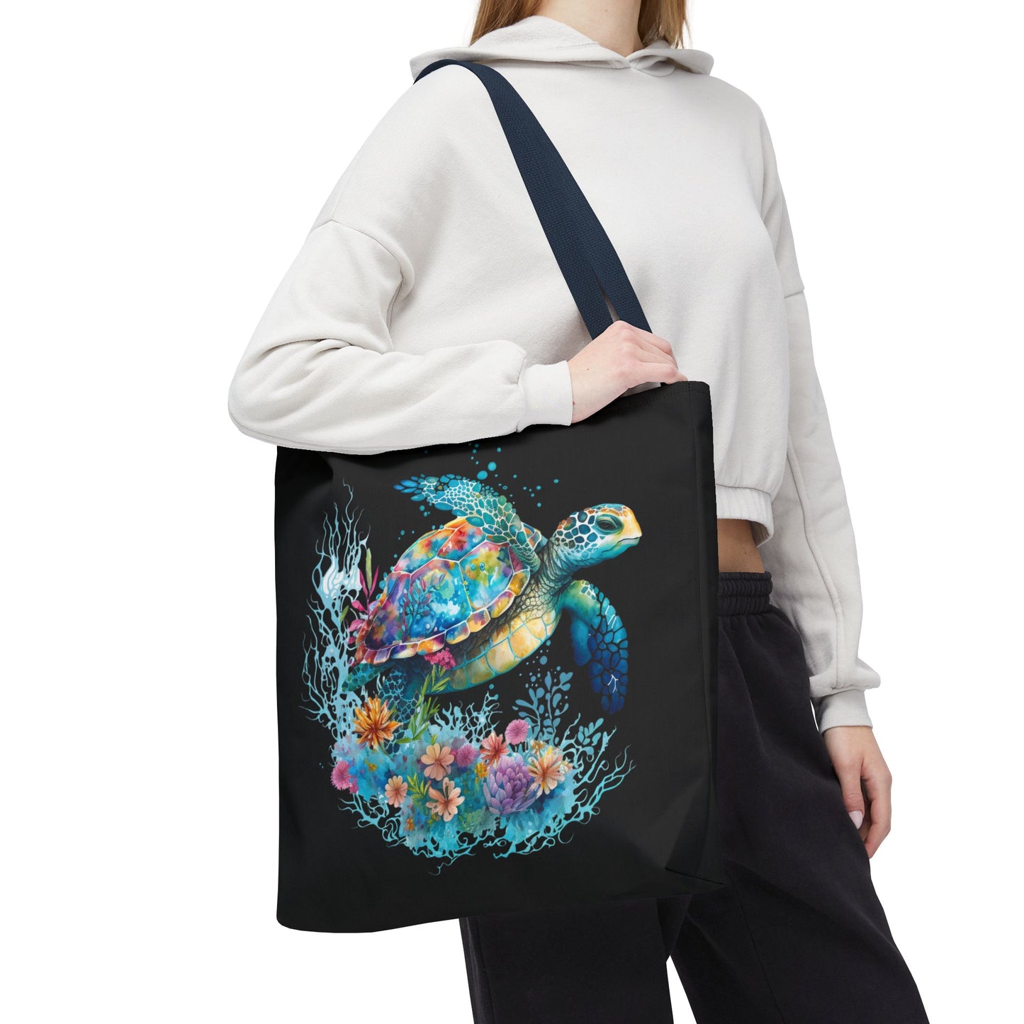 Bolso Tote de Tortuga Marina: El encanto costero se une a la funcionalidad cotidiana