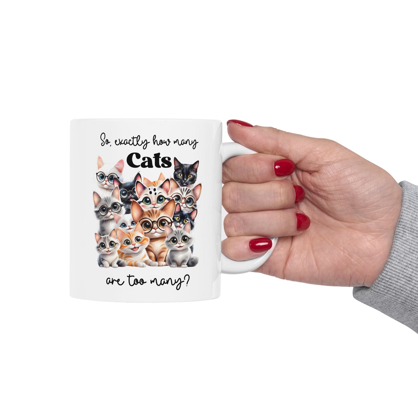 🐾 Cat Squad – Taza de café con diseño de gato, adorable y divertida, para amantes de los gatos 🐱