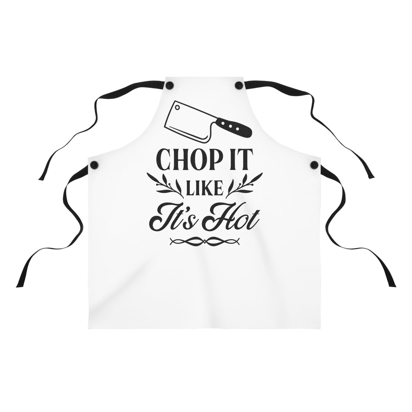 Delantal "Córtalo como si estuviera caliente": estilo atrevido para el chef experto