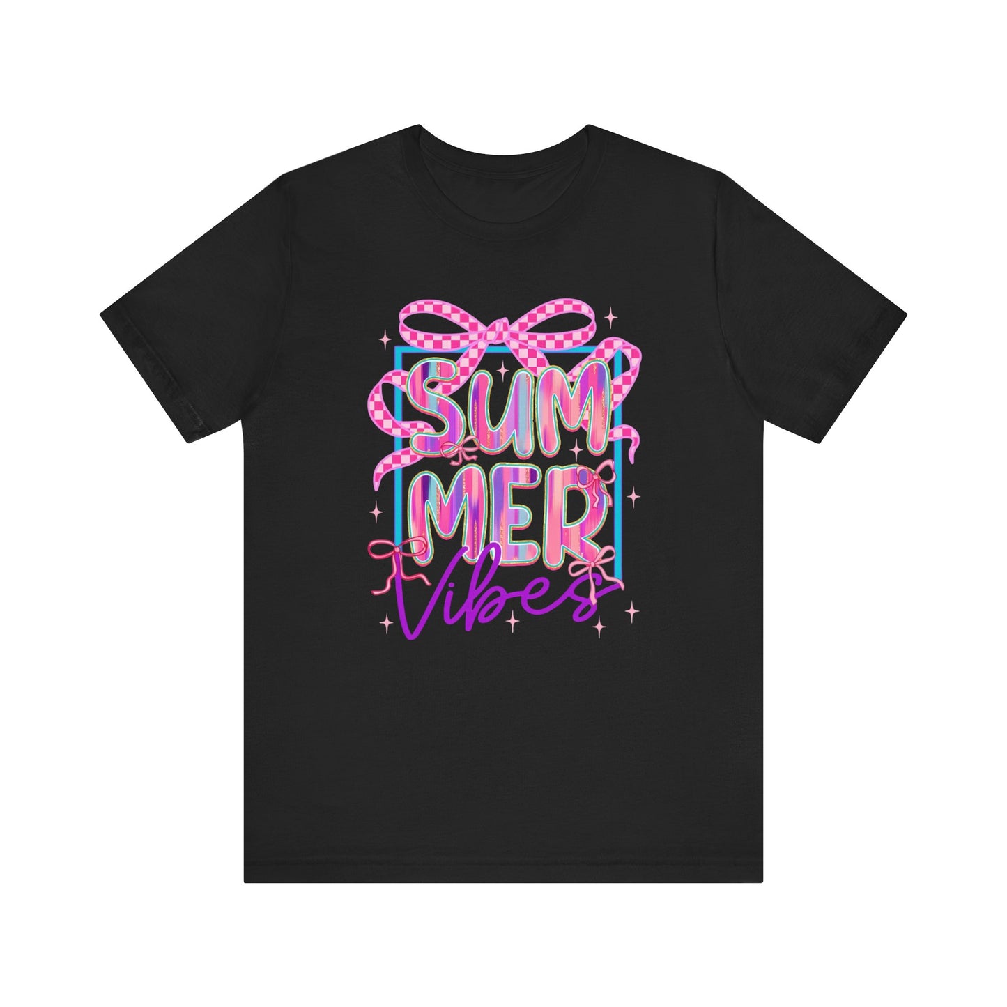☀️ Camiseta Summer Vibes: una camiseta gráfica bonita y cómoda para días de playa, barbacoas y vacaciones.