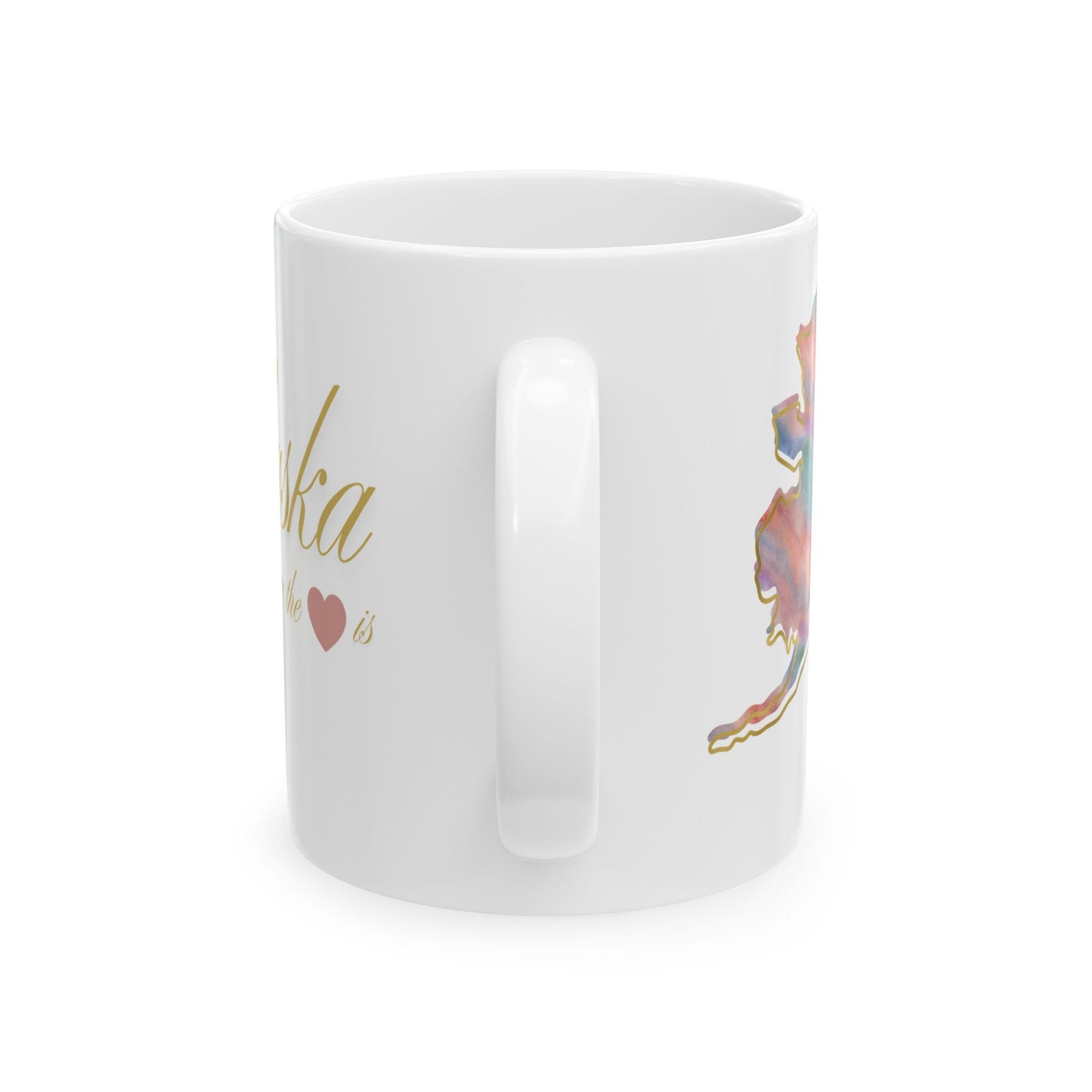 ☕ Home is Where the ❤️ Is – Alaska Mug – Wild Beauty in Every Sip ❄️
